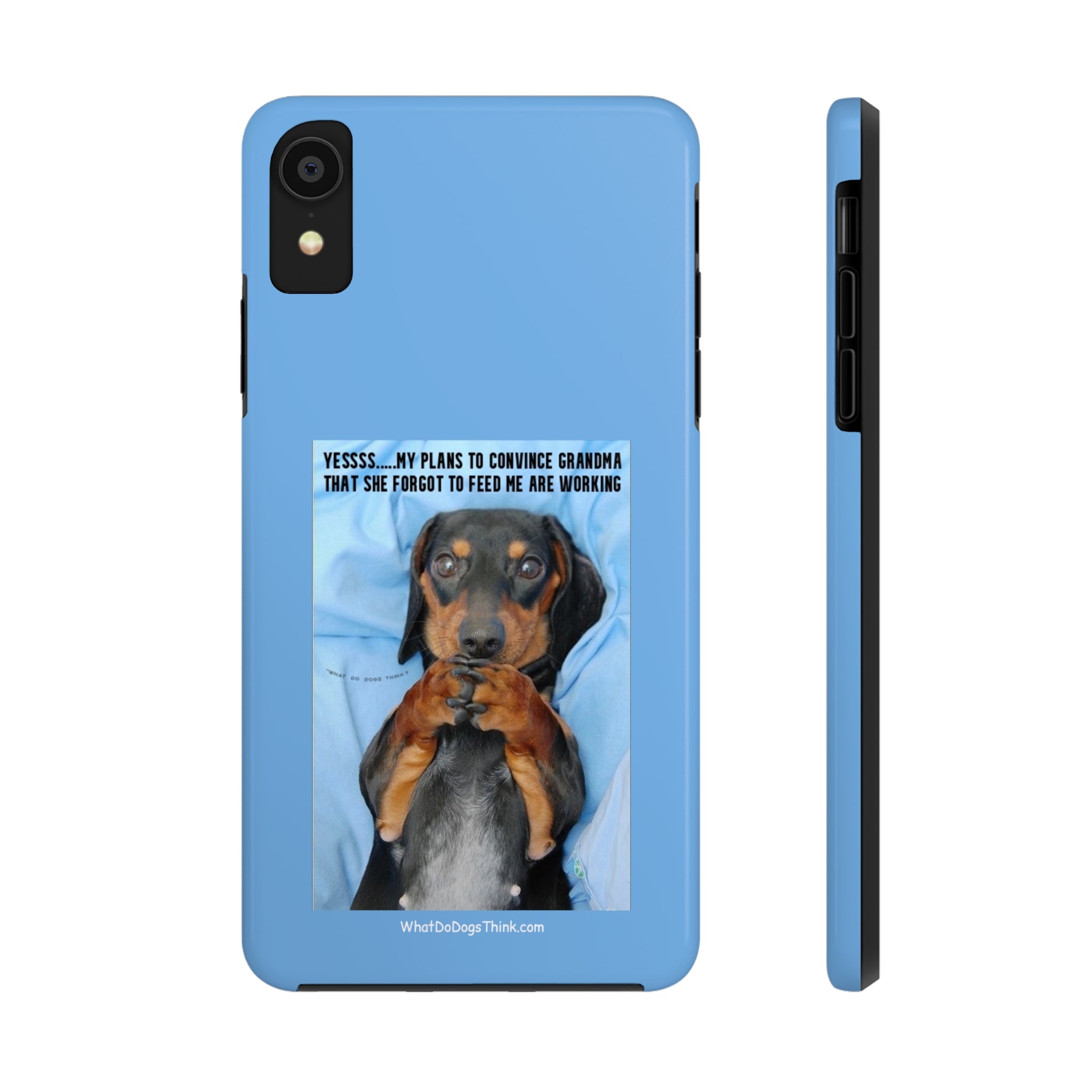 Grandma Blue Tough Phone Cases