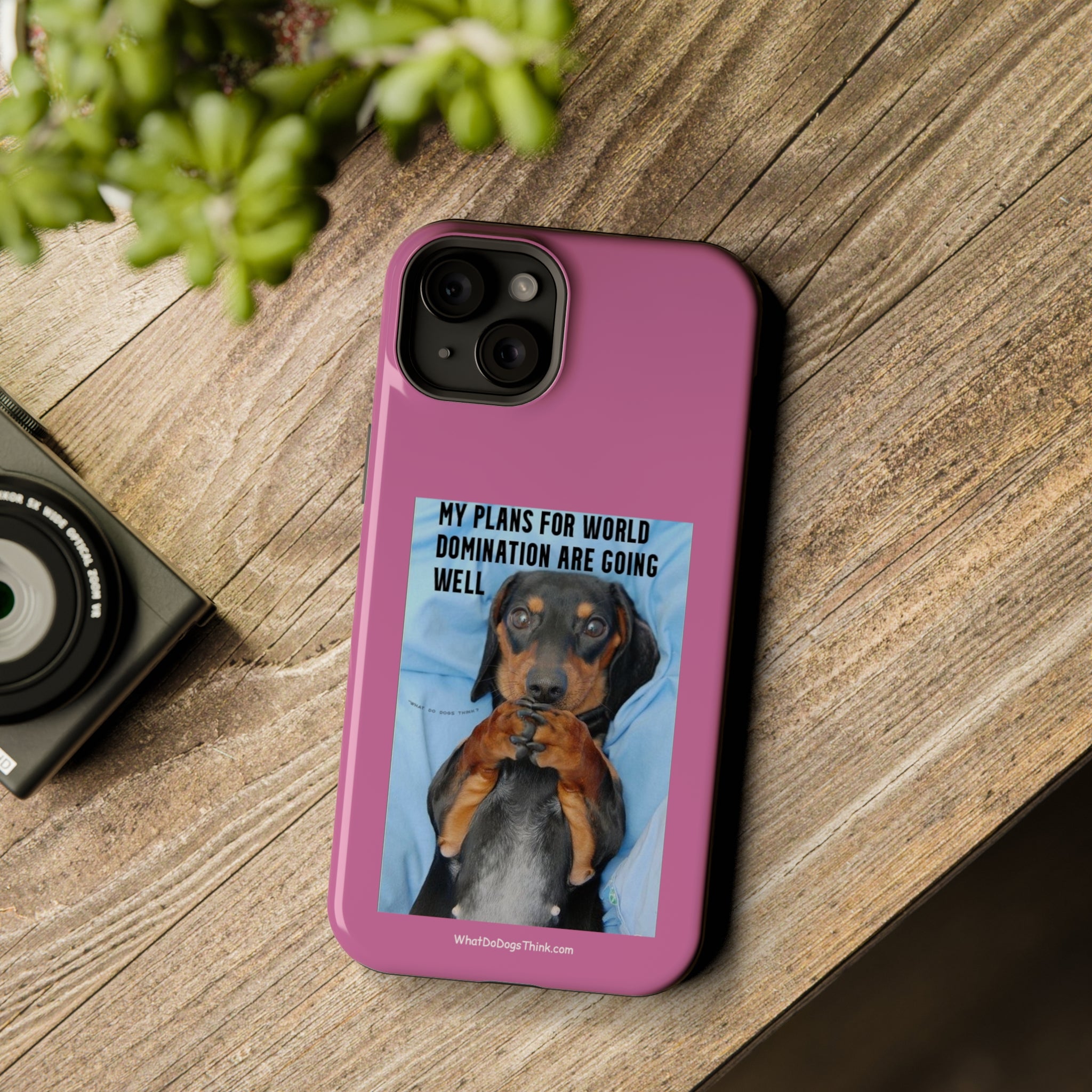 World Domination Pink MagSafe Tough Cases