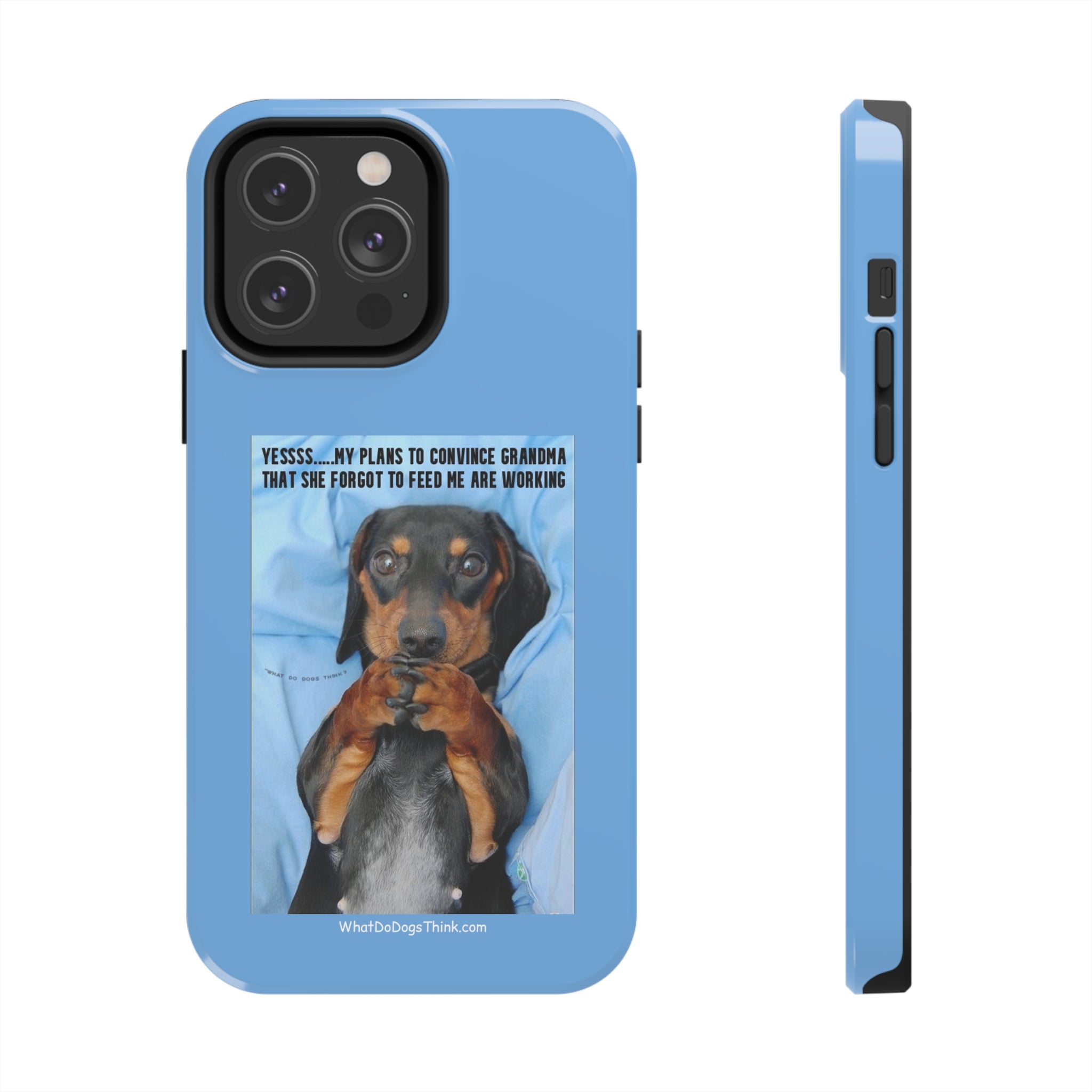 Grandma Blue Tough Phone Cases