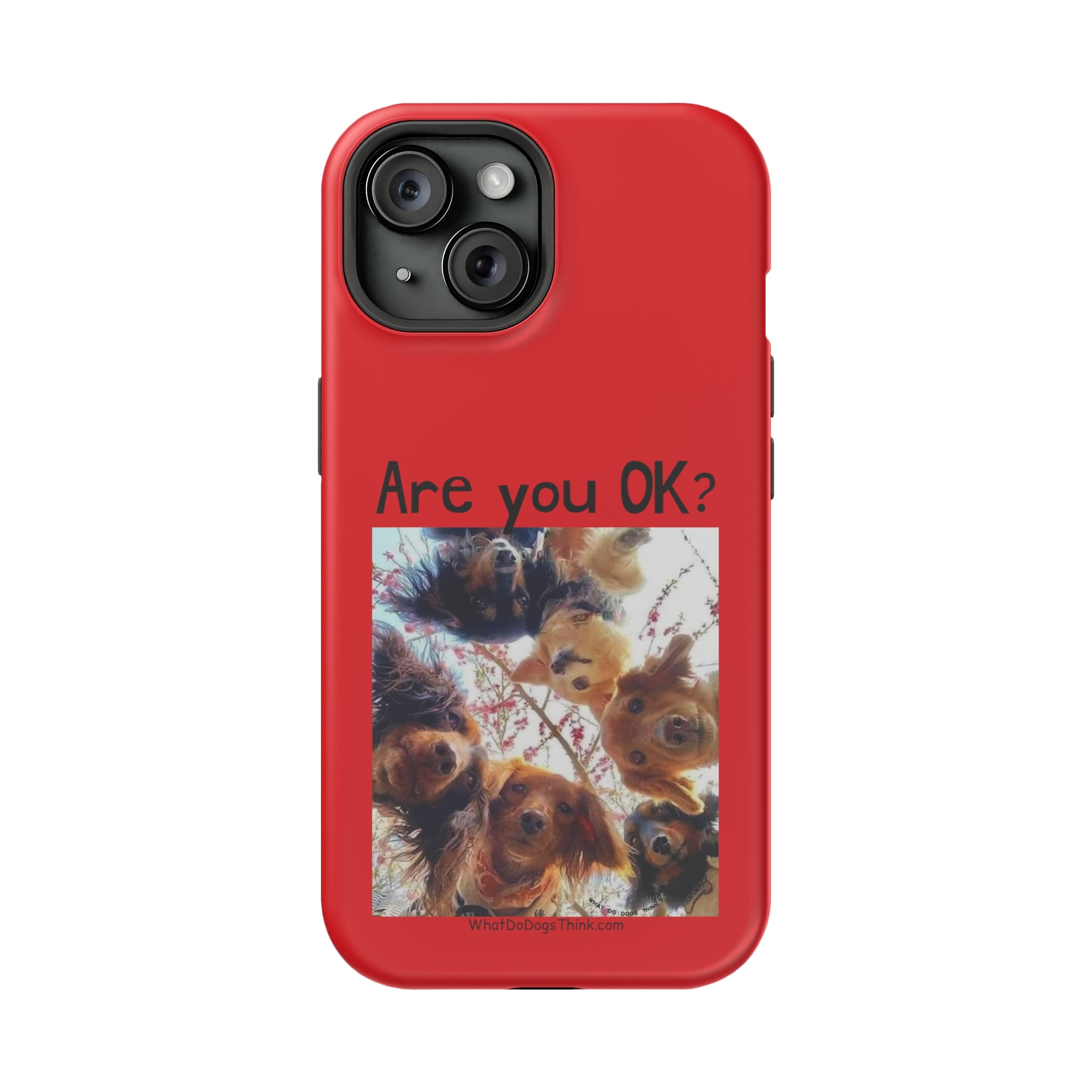 Are you OK? Red MagSafe Tough Cases