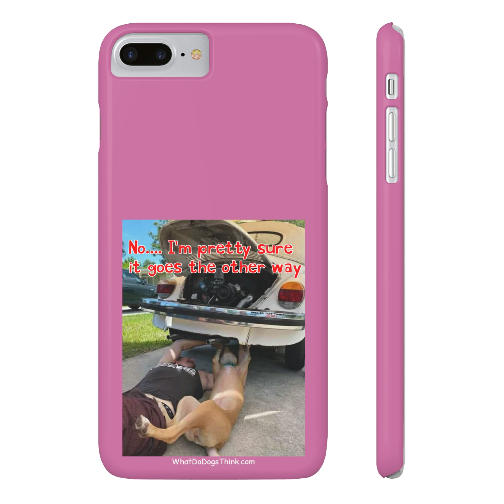Other Way Pink Slim Phone Cases