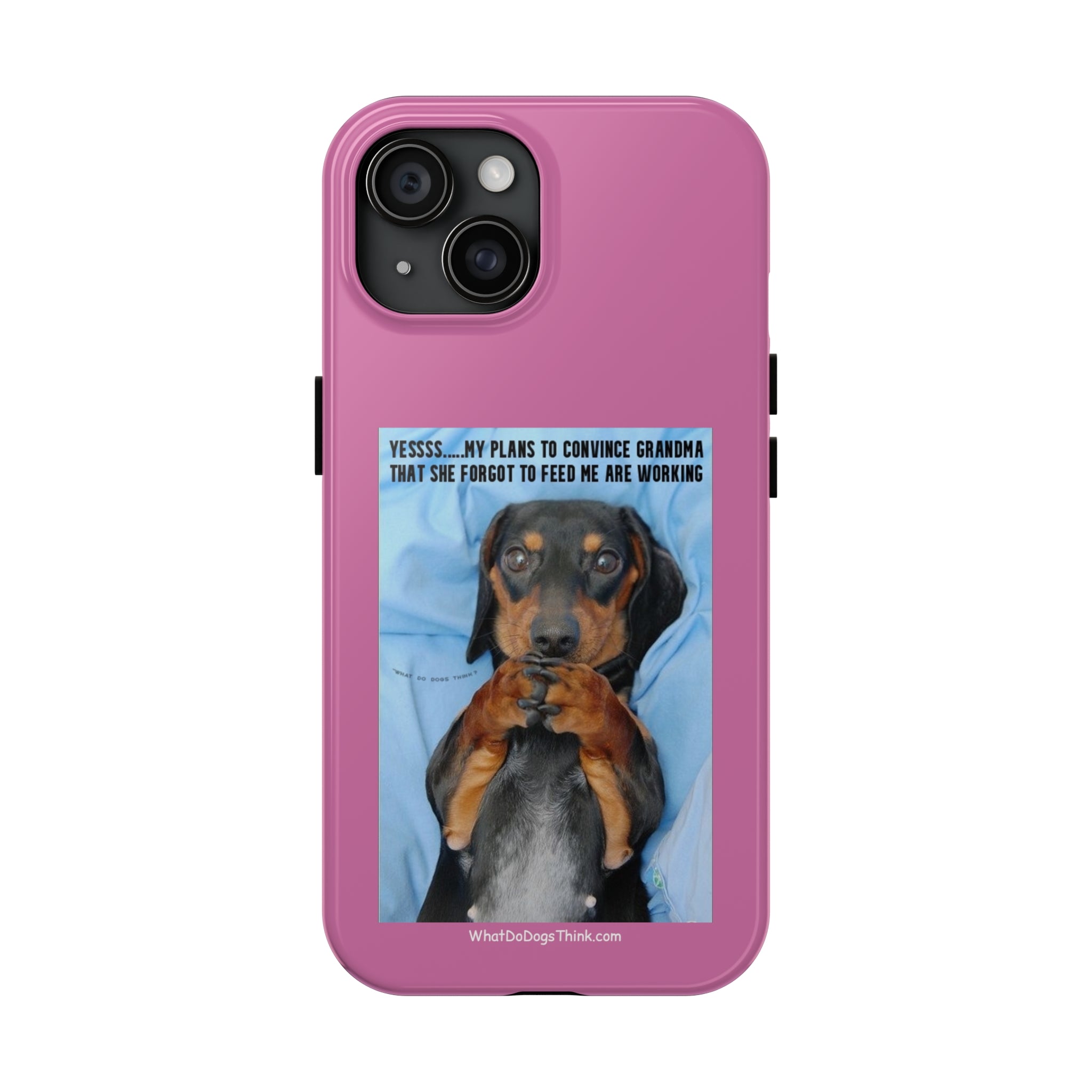 Grandma Pink Tough Phone Cases