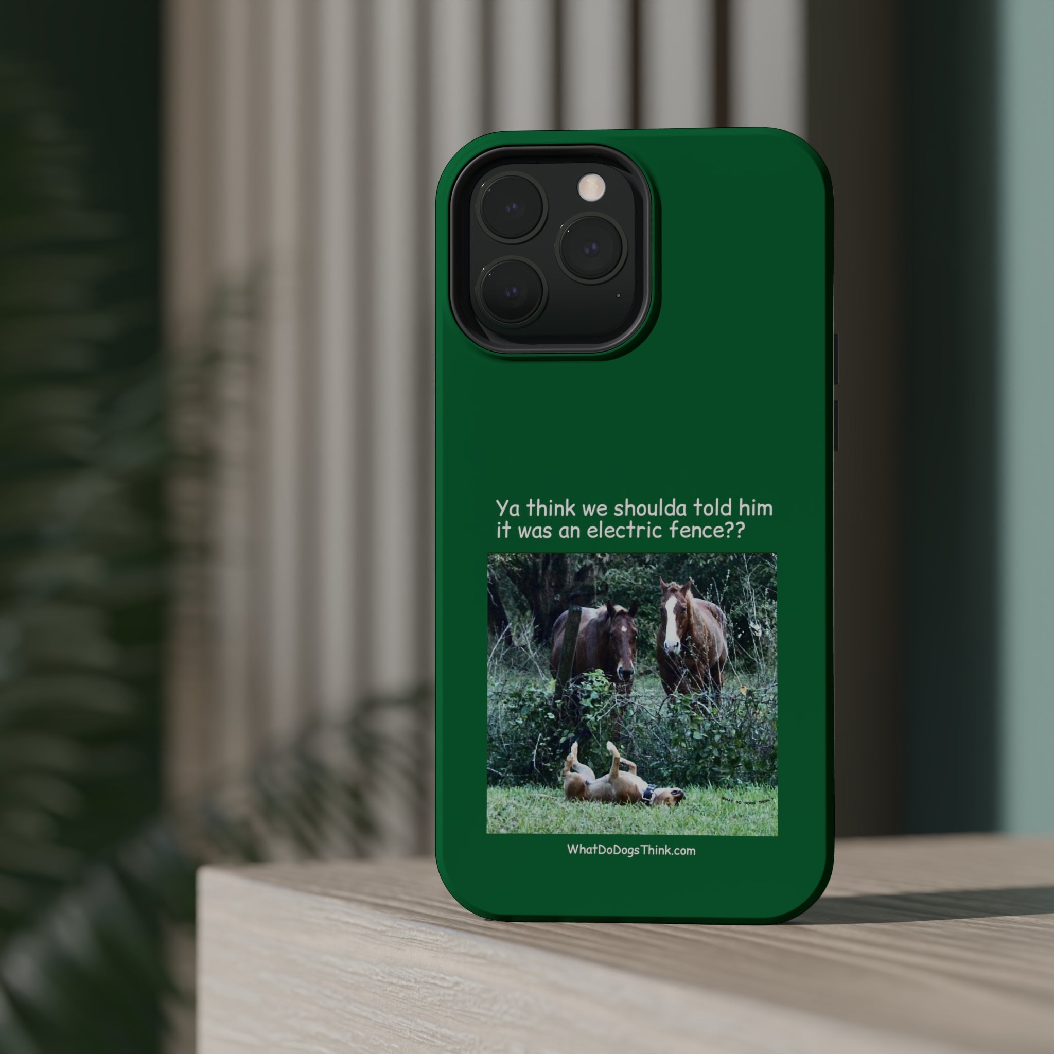 Electric Fence Green MagSafe Tough Cases