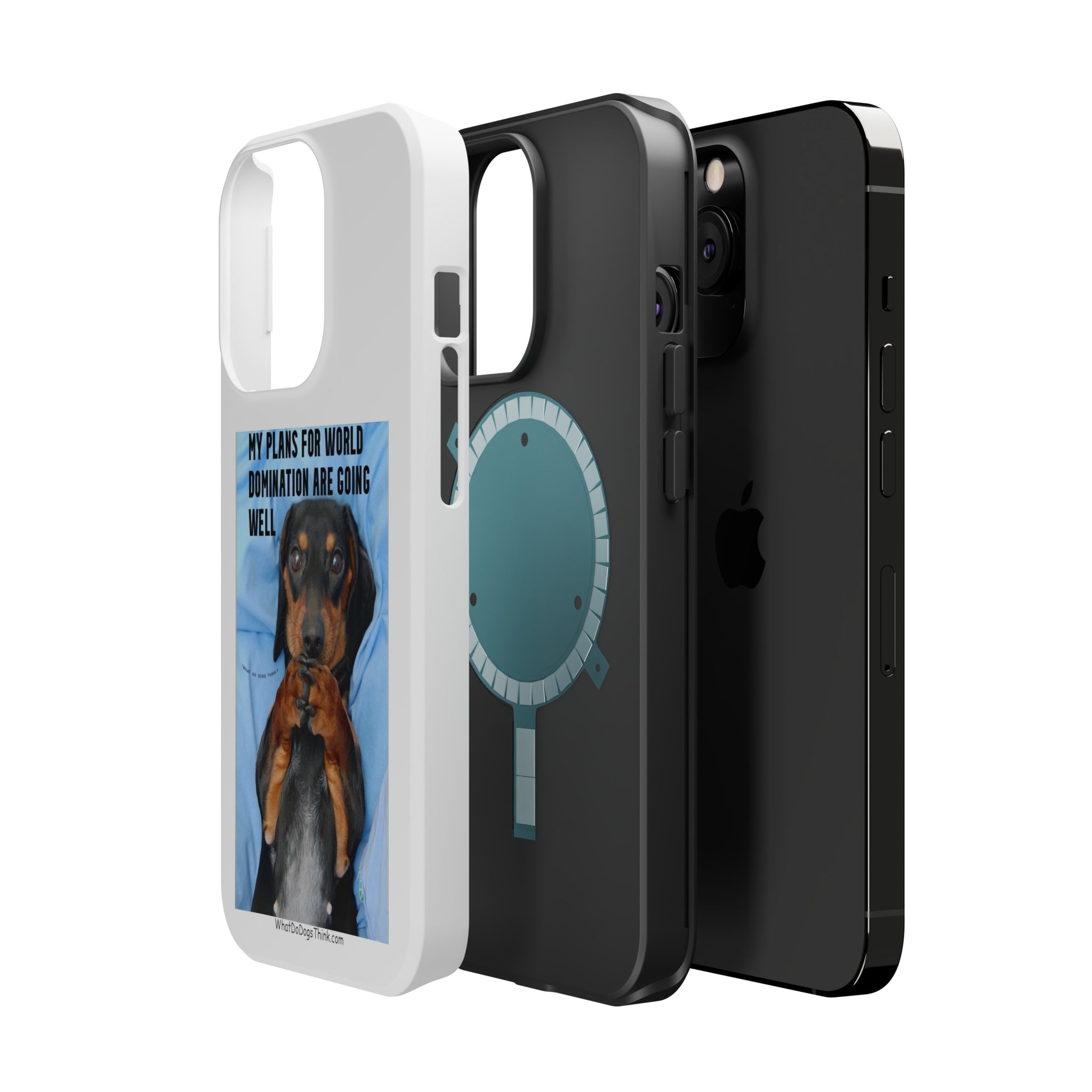 World Domination White MagSafe Tough Cases