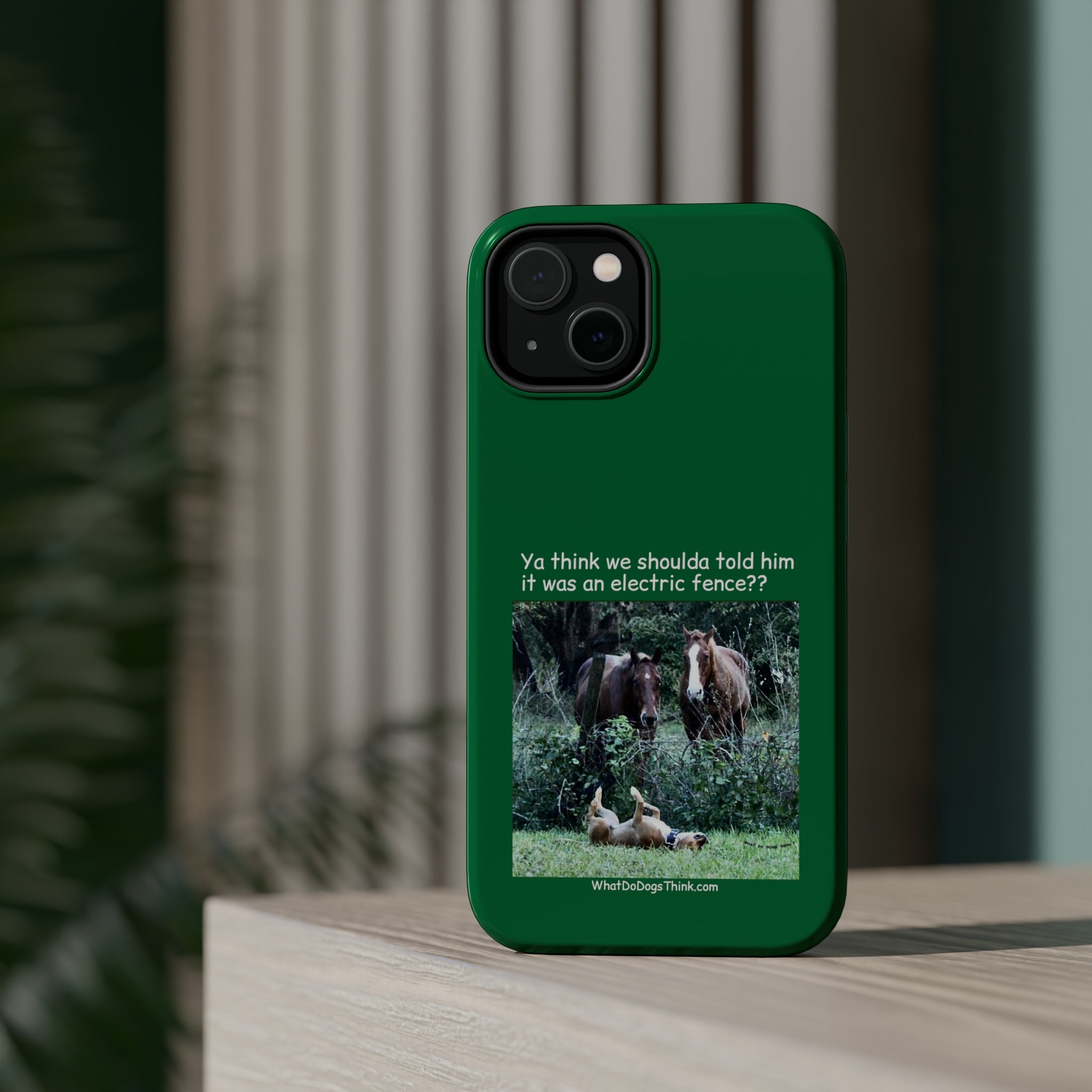 Electric Fence Green MagSafe Tough Cases