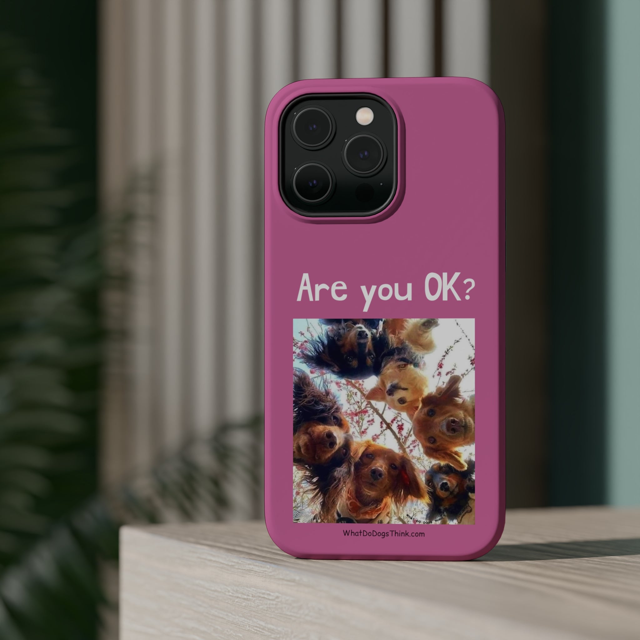 Are you OK? Pink Mag Safe Tough Cases