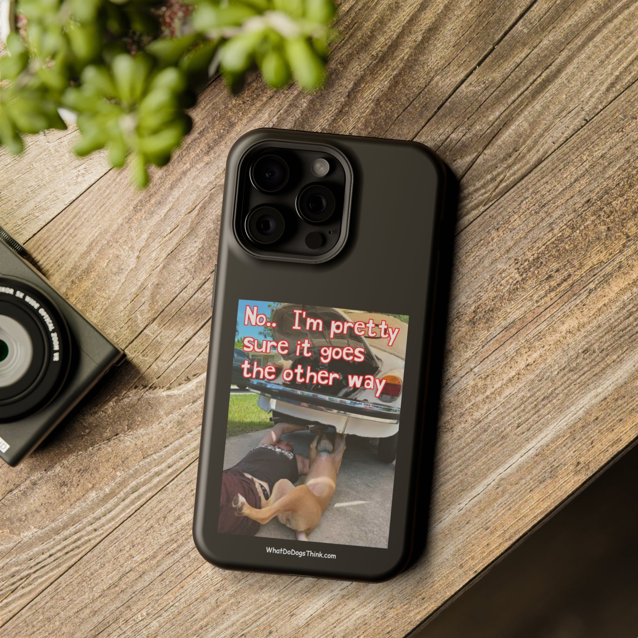 Other Way Black MagSafe Tough Cases