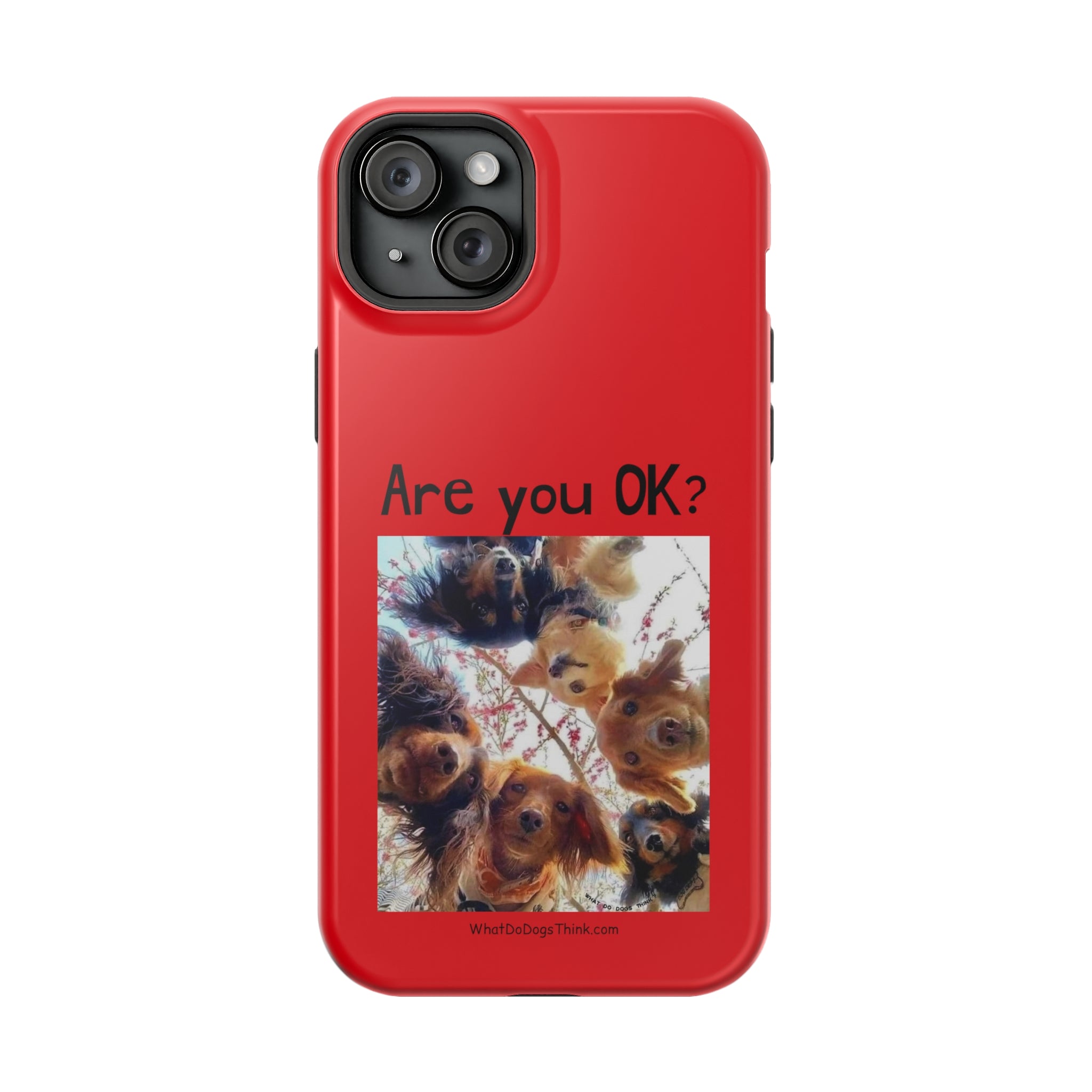 Are you OK? Red MagSafe Tough Cases