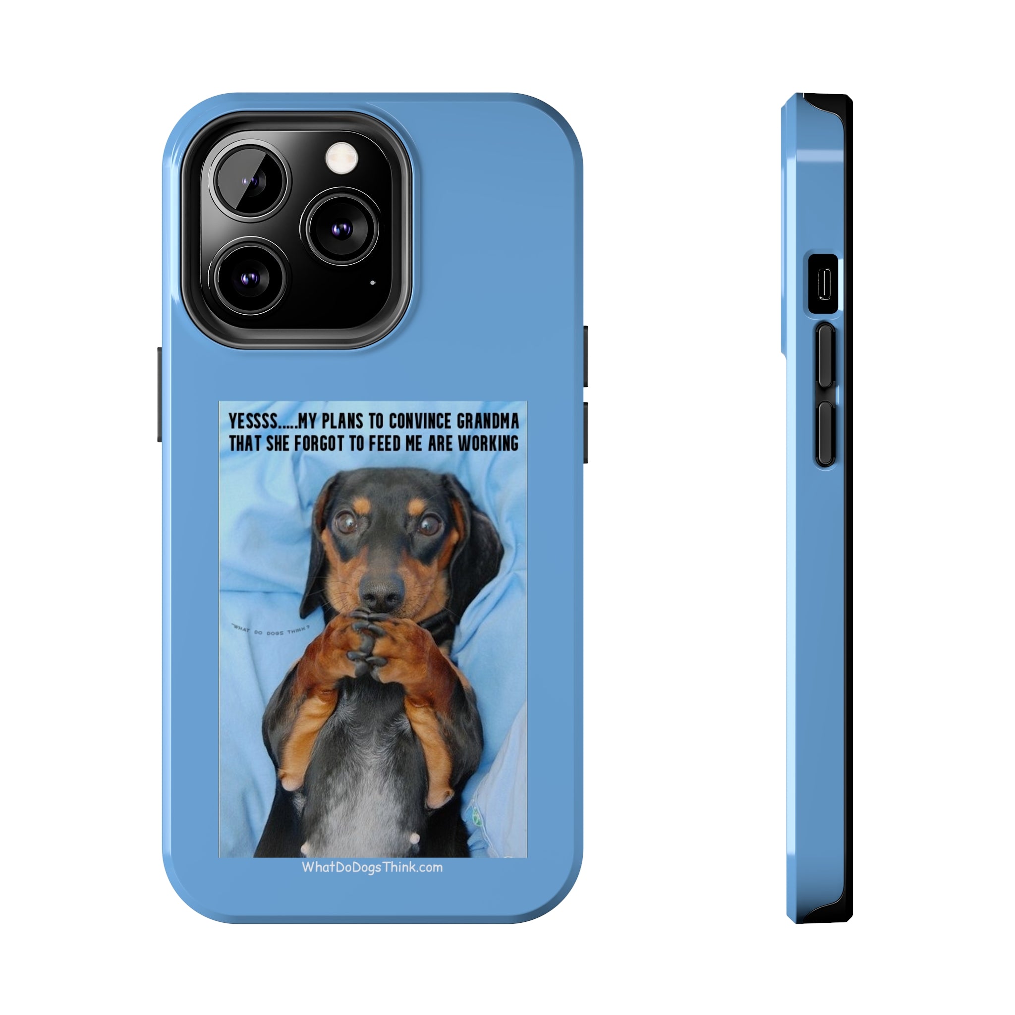 Grandma Blue Tough Phone Cases