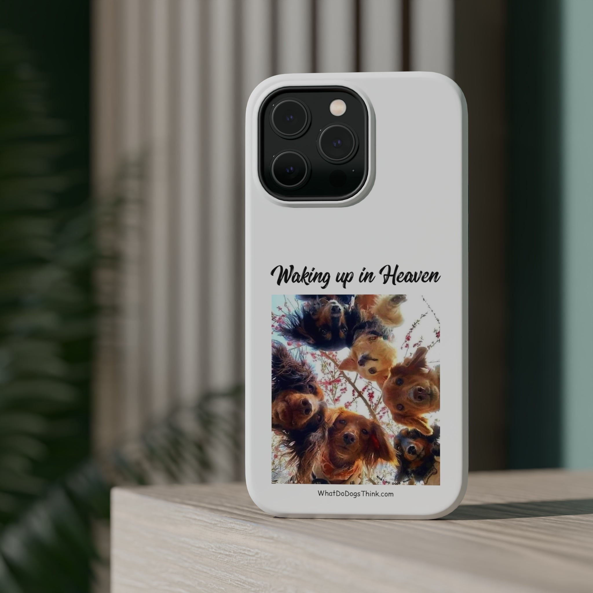 Waking Up In Heaven White MagSafe Tough Cases