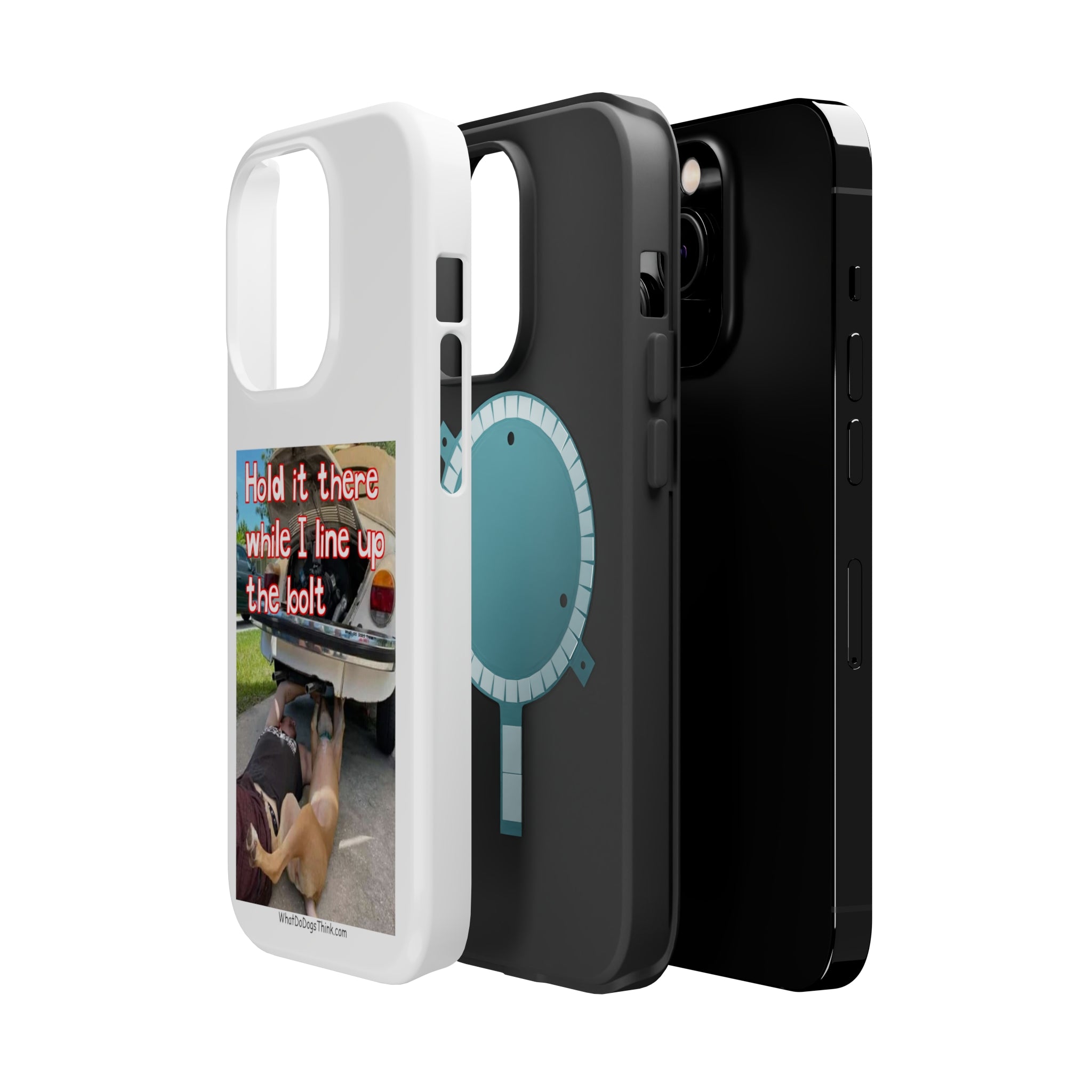 Hold It White MagSafe Tough Cases