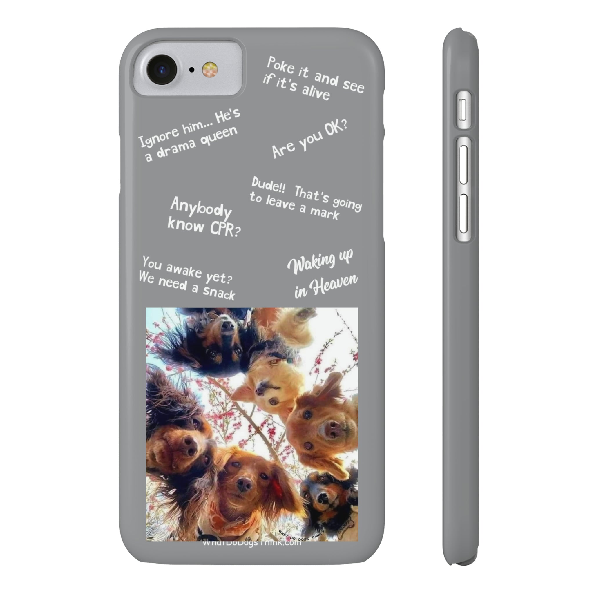 Are You OK? Compilation Grey Slim Phone Cases