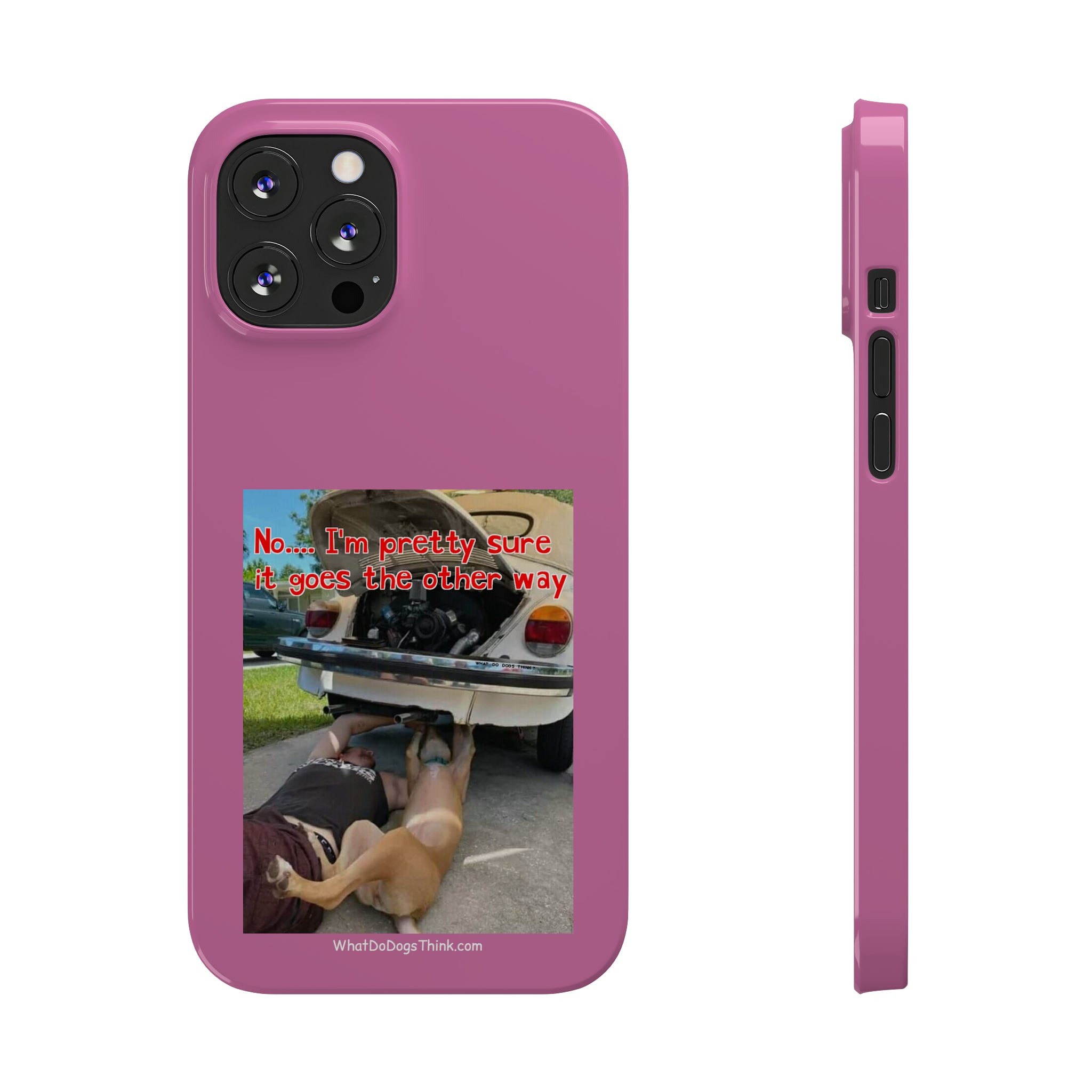 Other Way Pink Slim Phone Cases