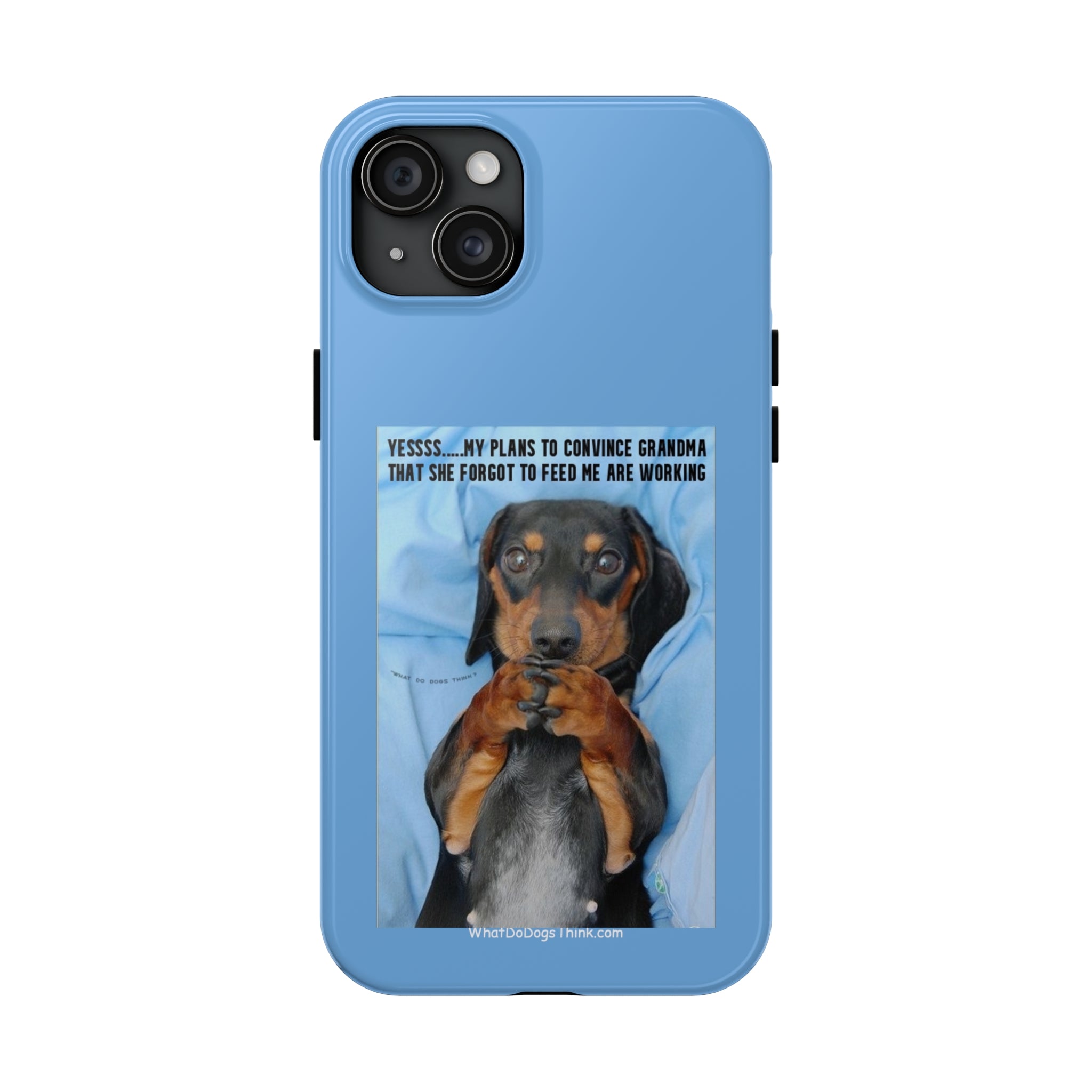 Grandma Blue Tough Phone Cases
