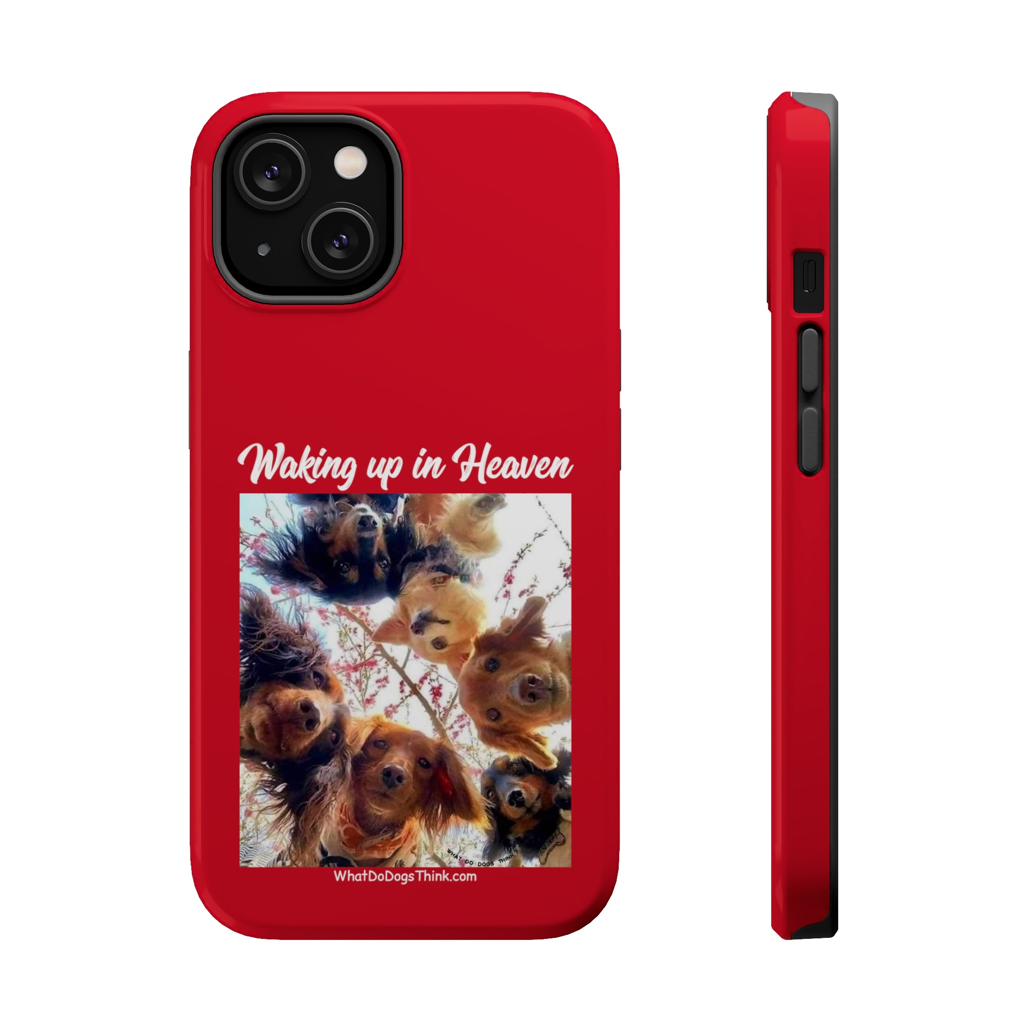 Waking Up In Heaven Red MagSafe Tough Cases