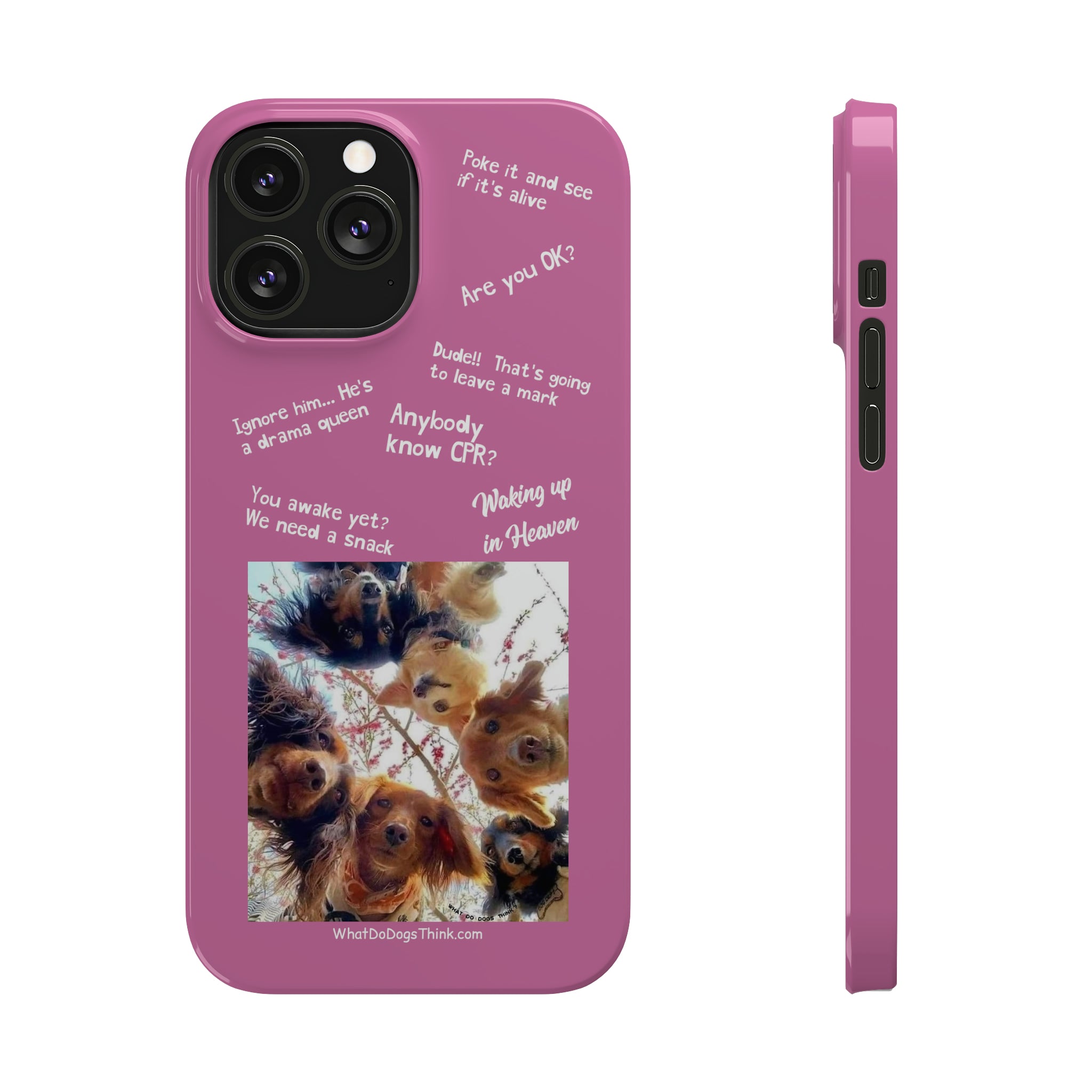 Are You OK? Compilation Pink Slim Phone Cases