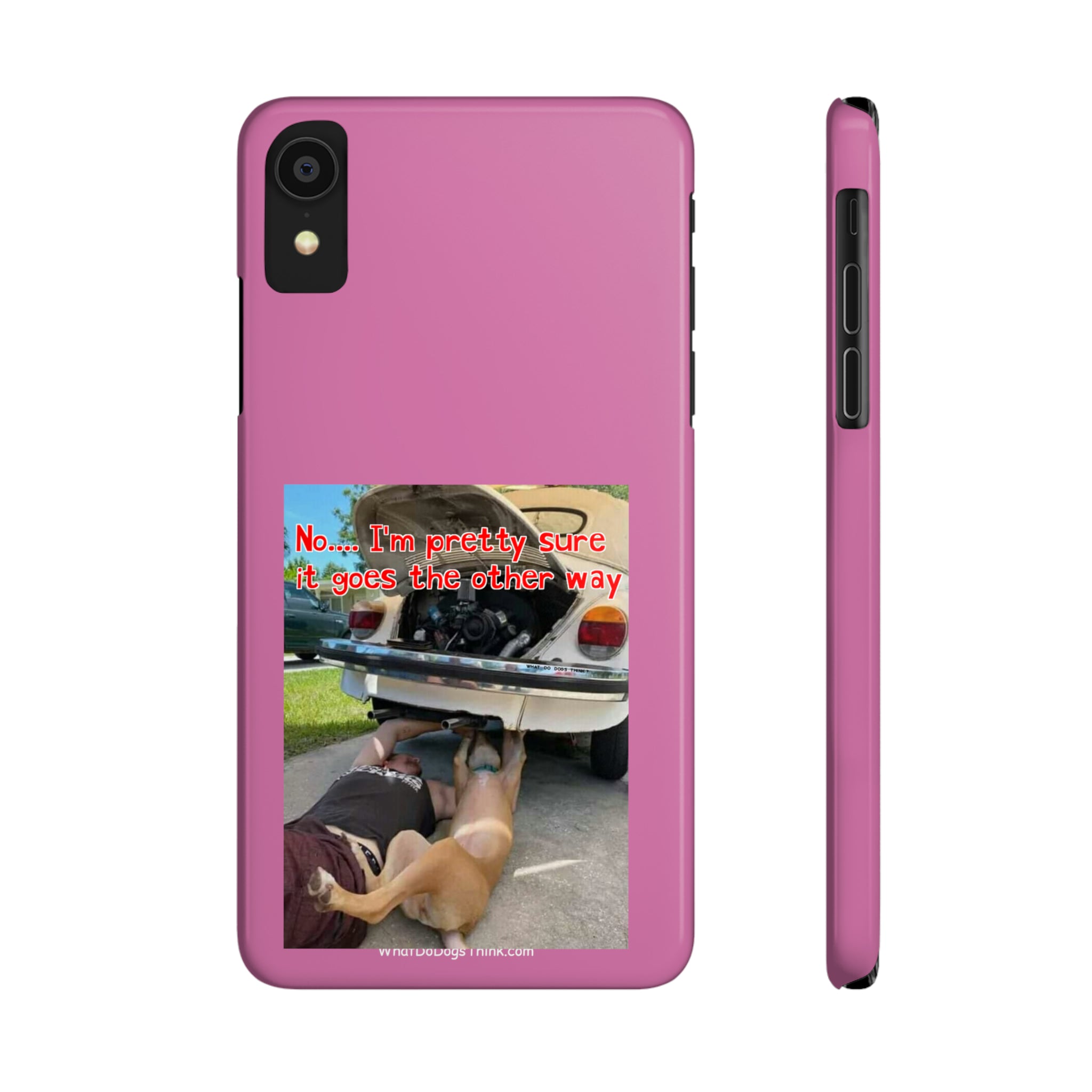 Other Way Pink Slim Phone Cases
