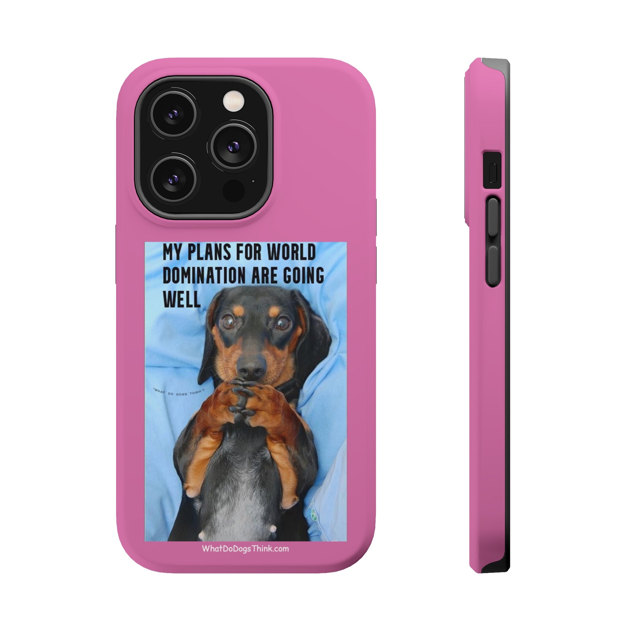 World Domination Pink MagSafe Tough Cases