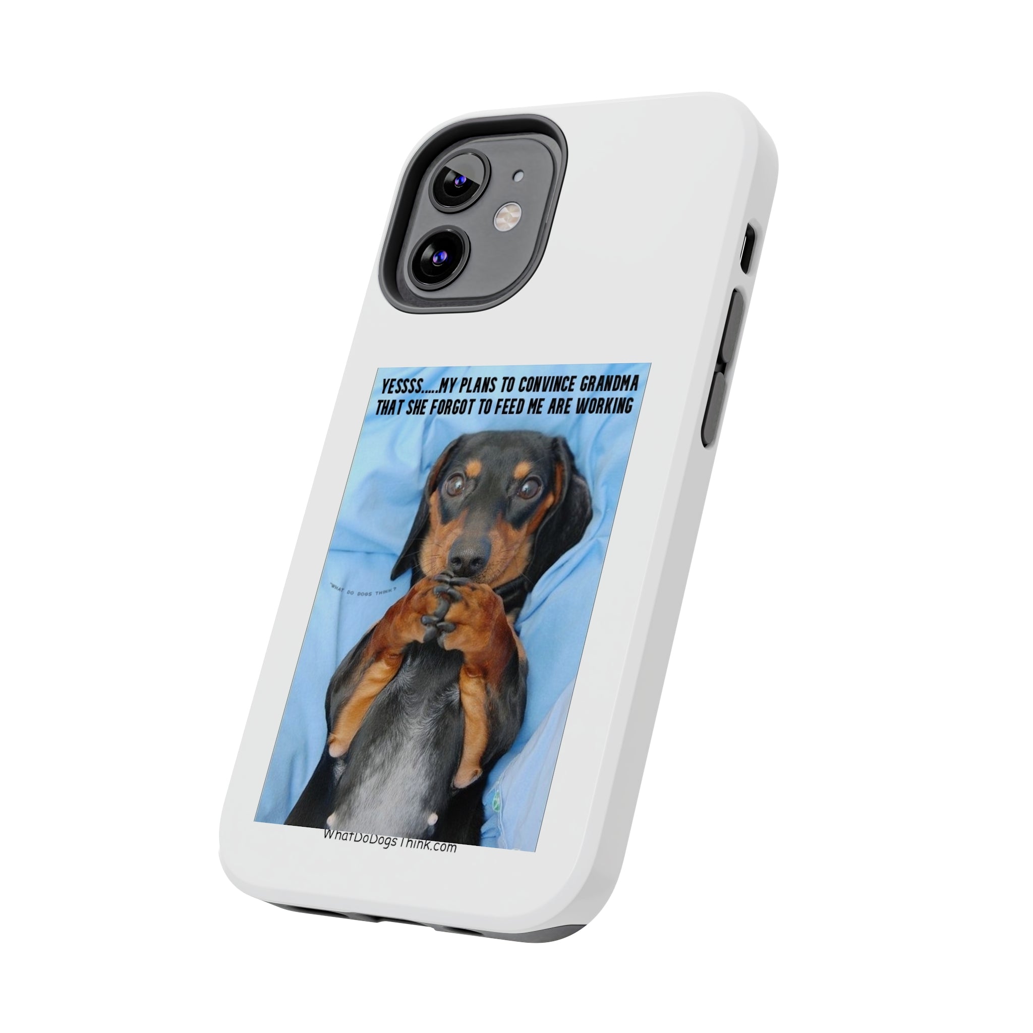 Grandma White Tough Phone Cases
