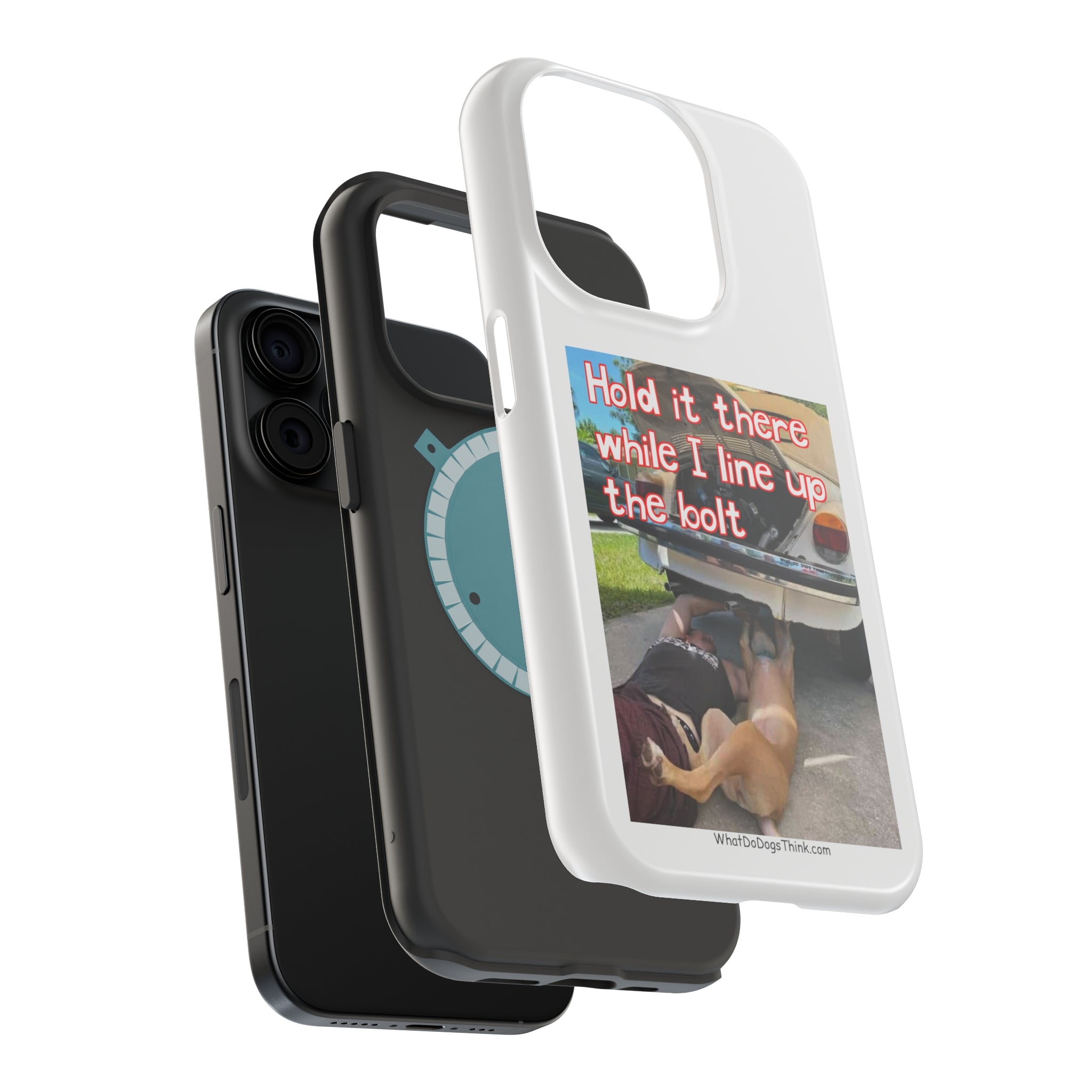 Hold It White MagSafe Tough Cases