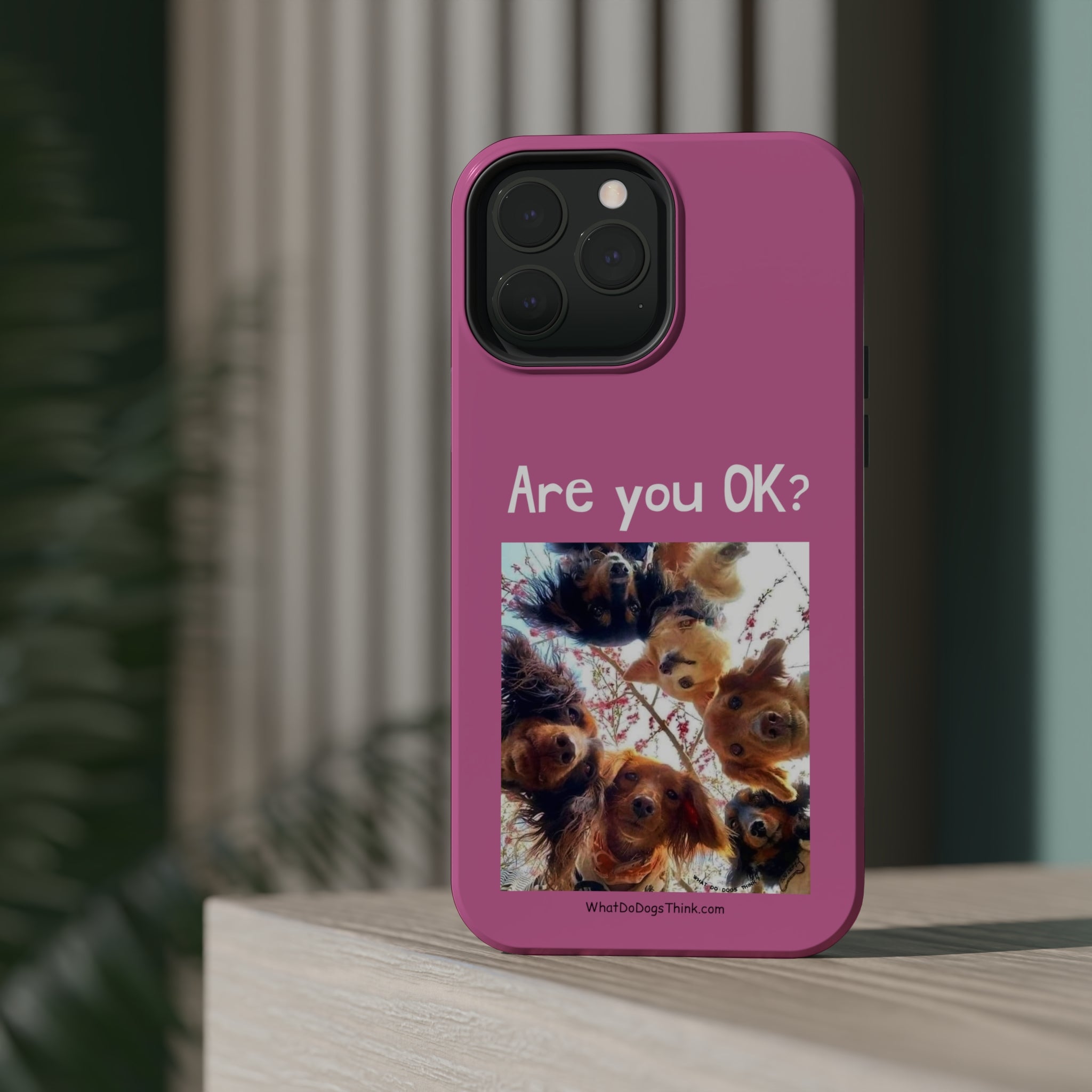 Are you OK? Pink Mag Safe Tough Cases