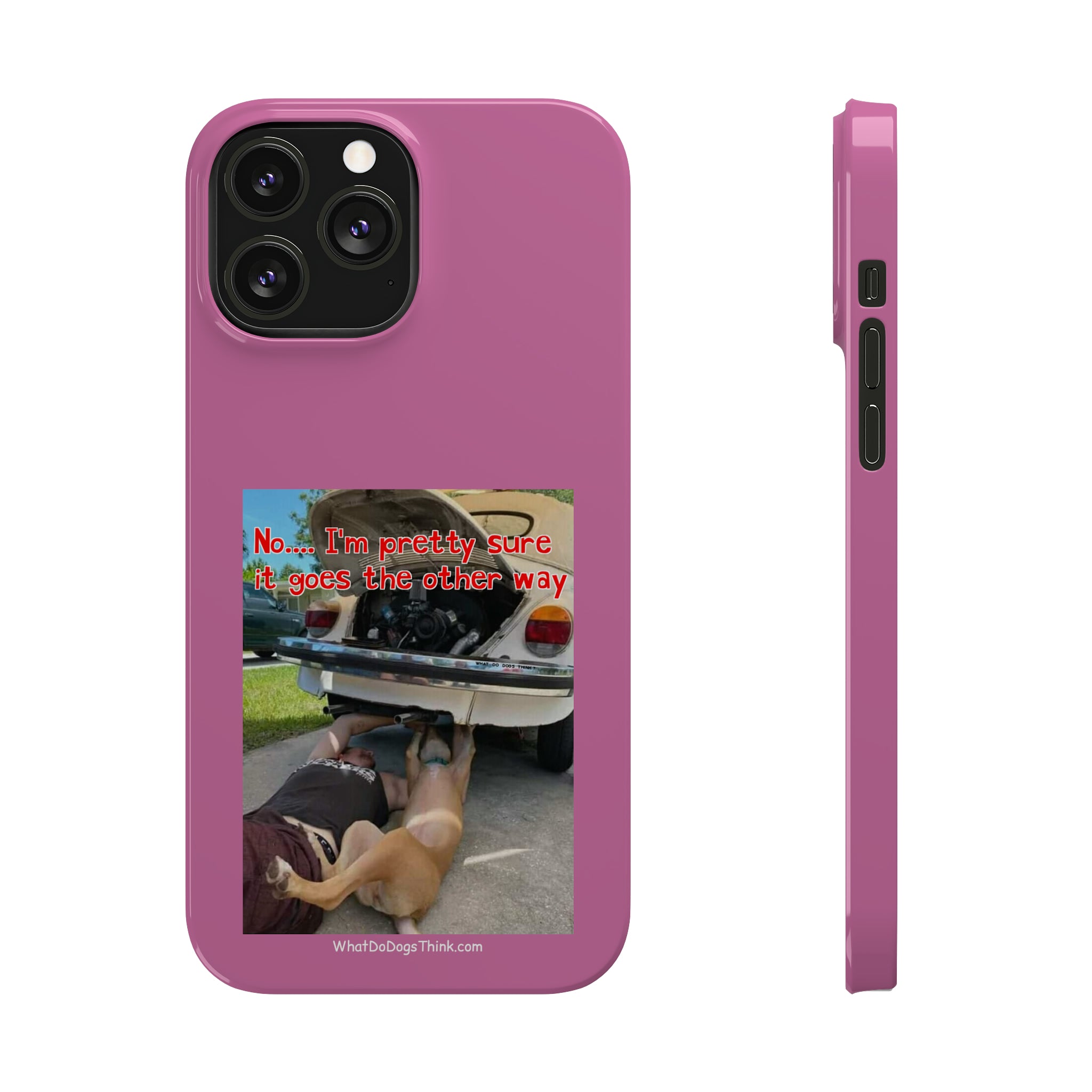 Other Way Pink Slim Phone Cases