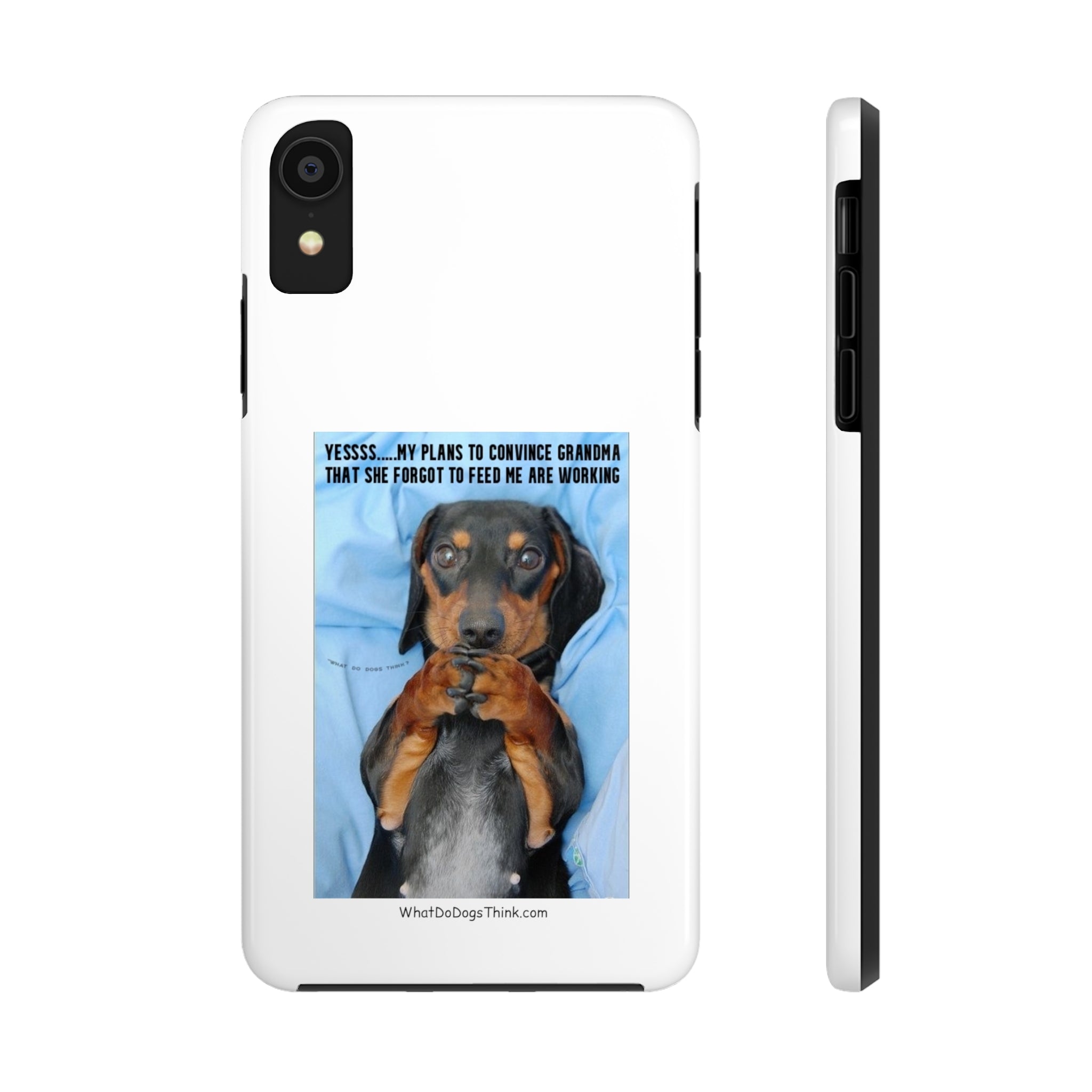Grandma White Tough Phone Cases