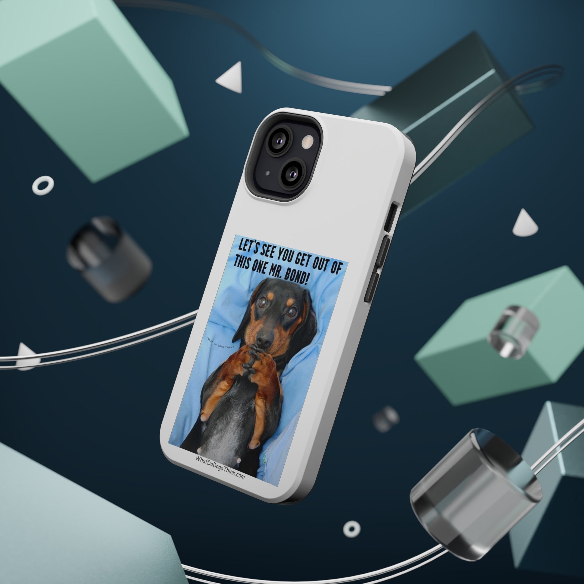 Mr. Bond White MagSafe Tough Cases