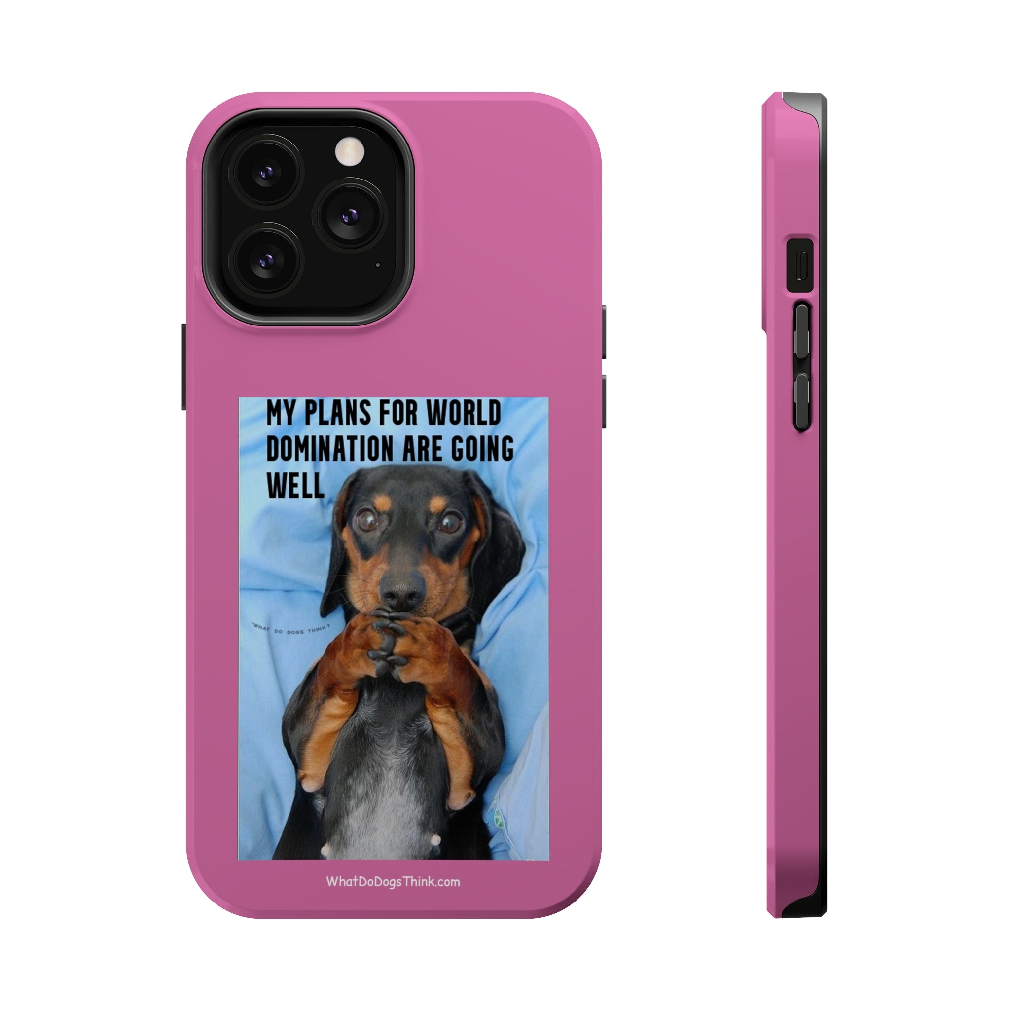 World Domination Pink MagSafe Tough Cases
