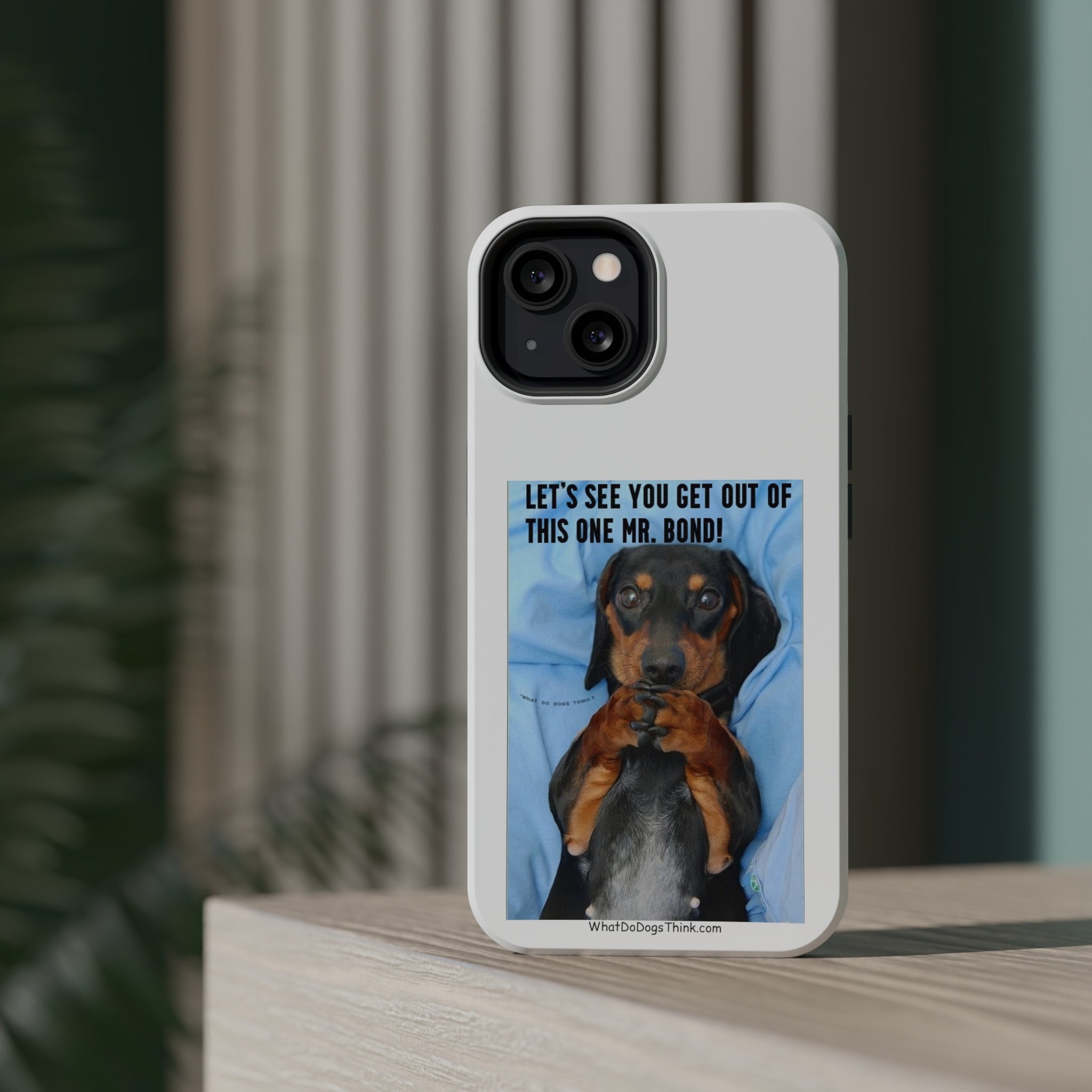 Mr. Bond White MagSafe Tough Cases