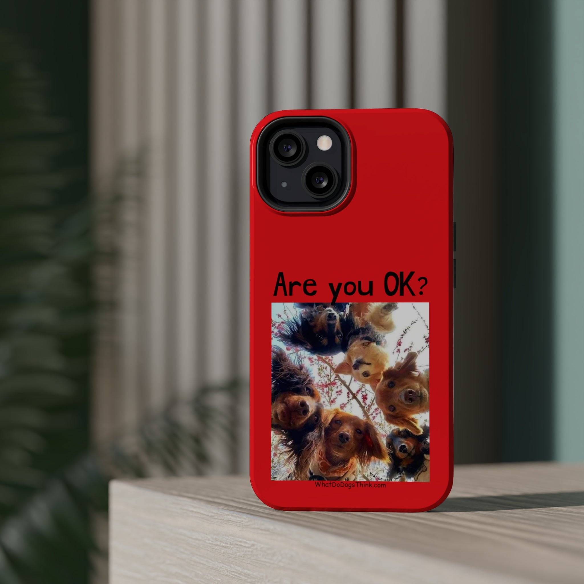 Are you OK? Red MagSafe Tough Cases