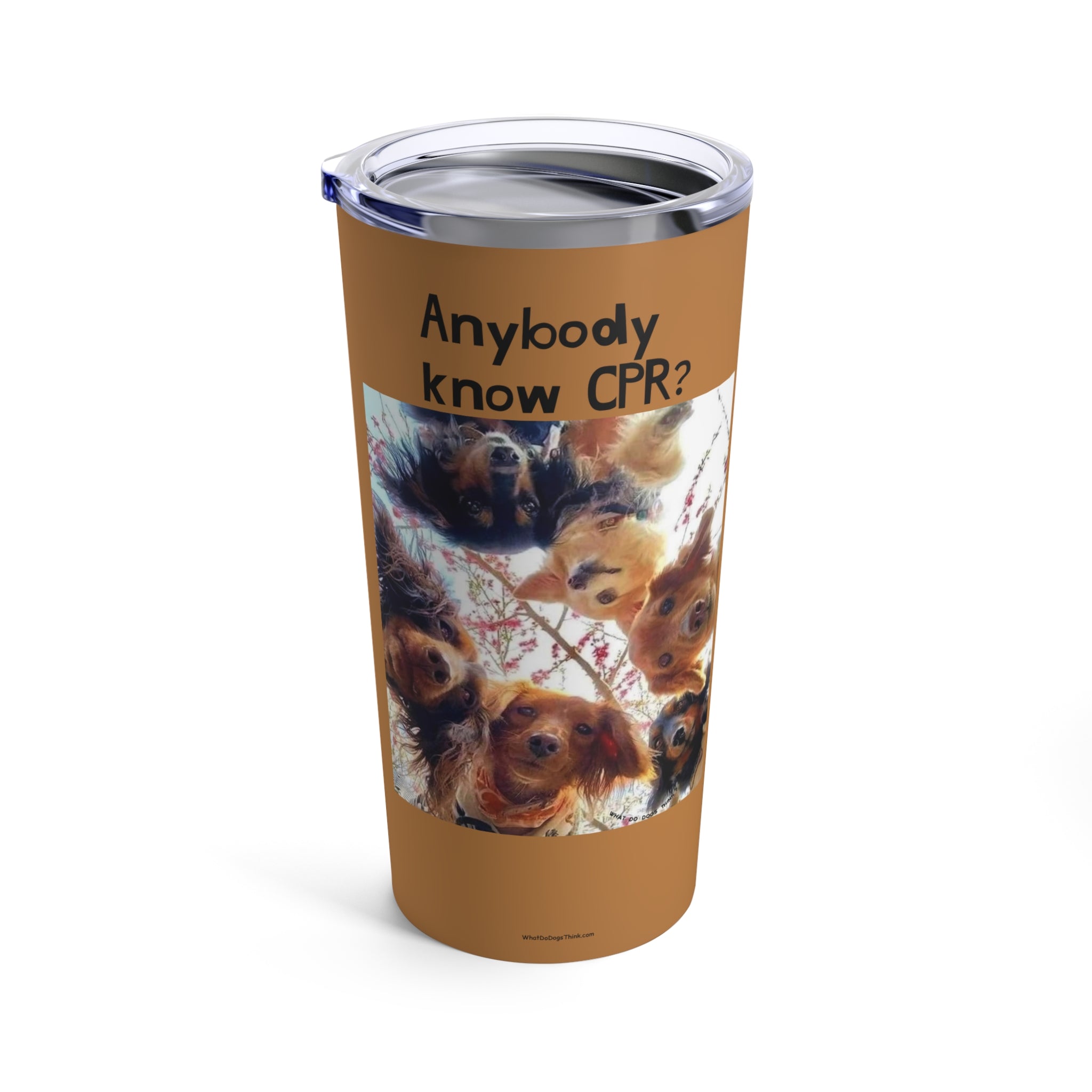 Are You OK Brown Tumbler 20oz