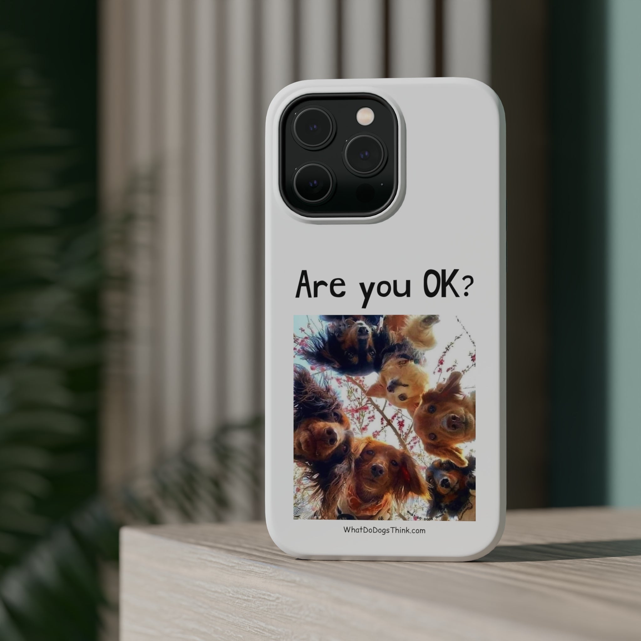 Are you OK? White MagSafe Tough Cases