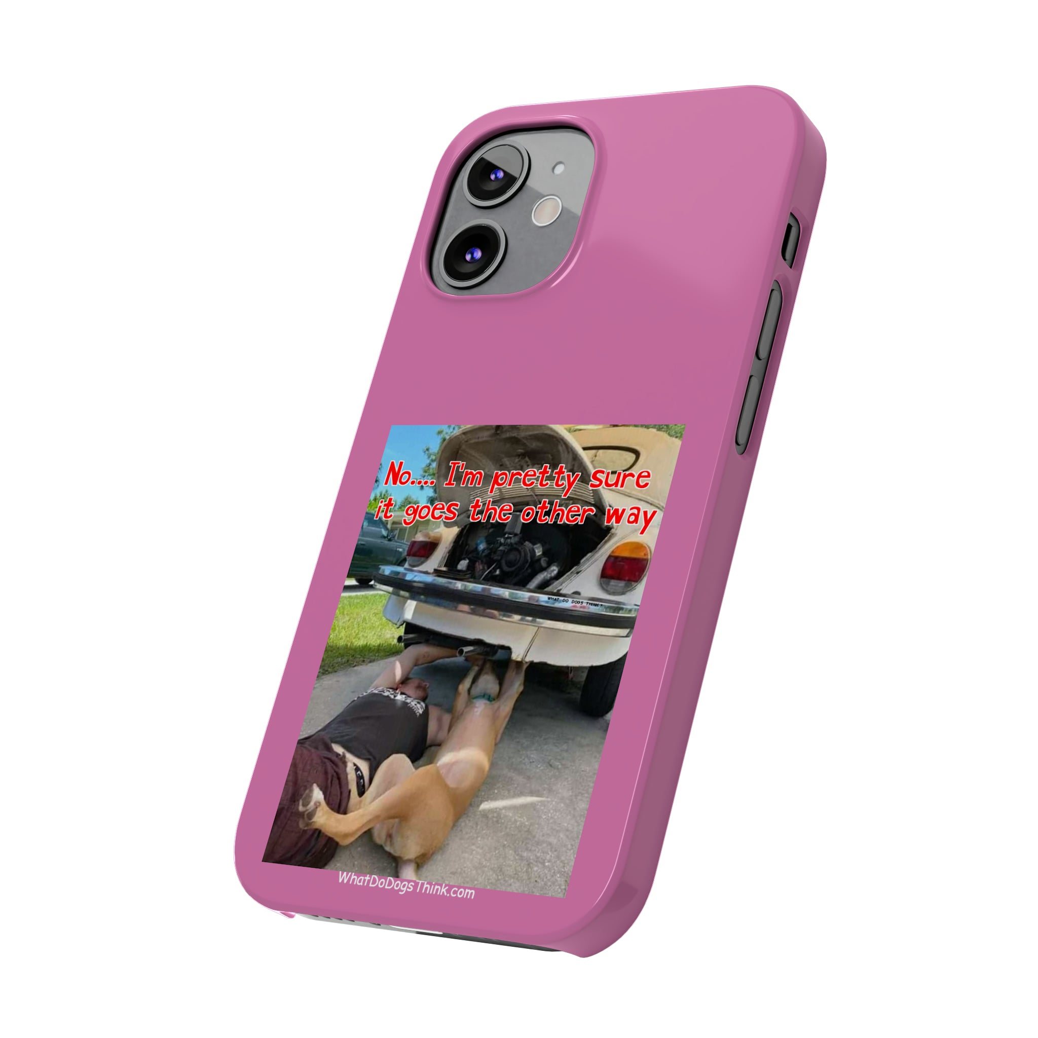 Other Way Pink Slim Phone Cases