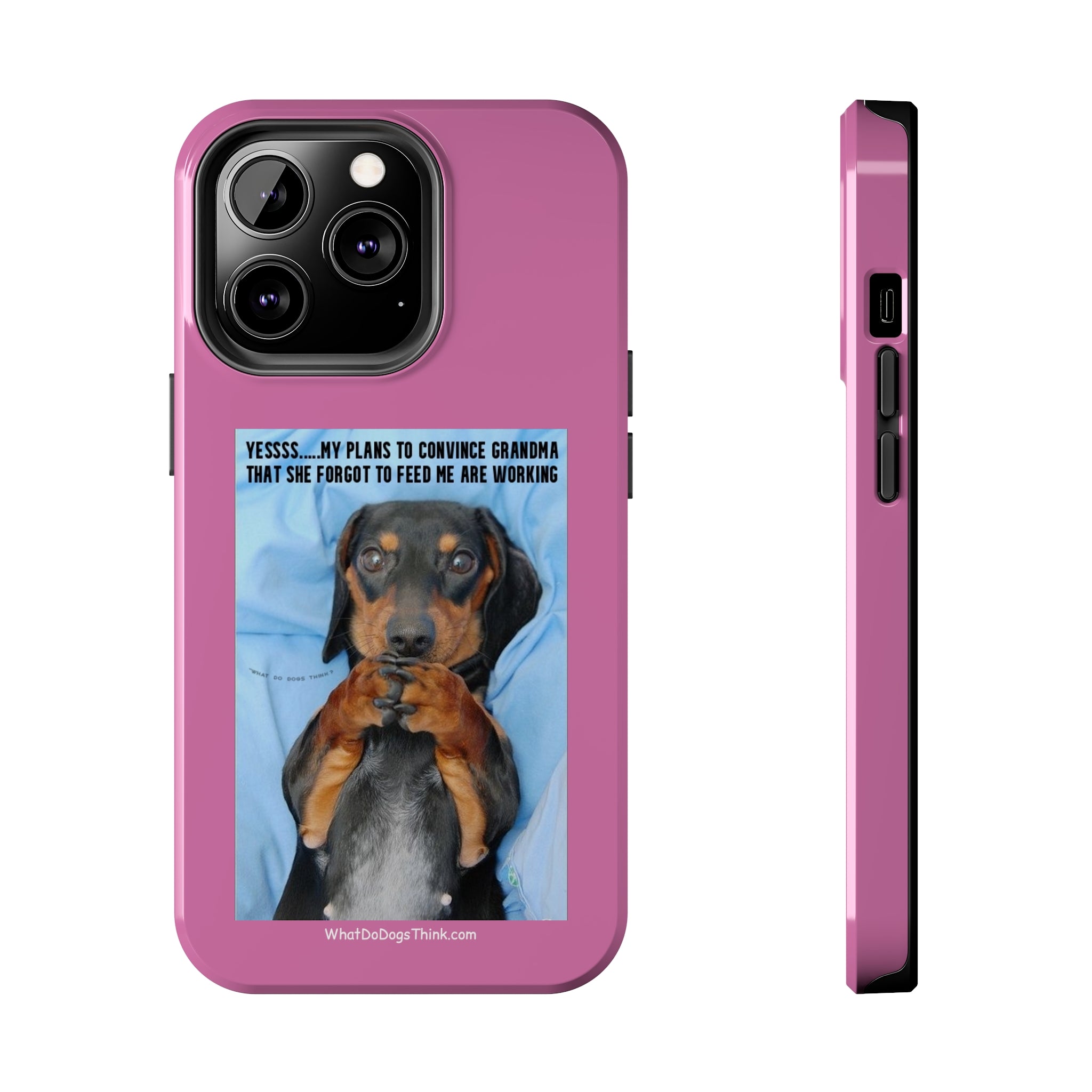 Grandma Pink Tough Phone Cases