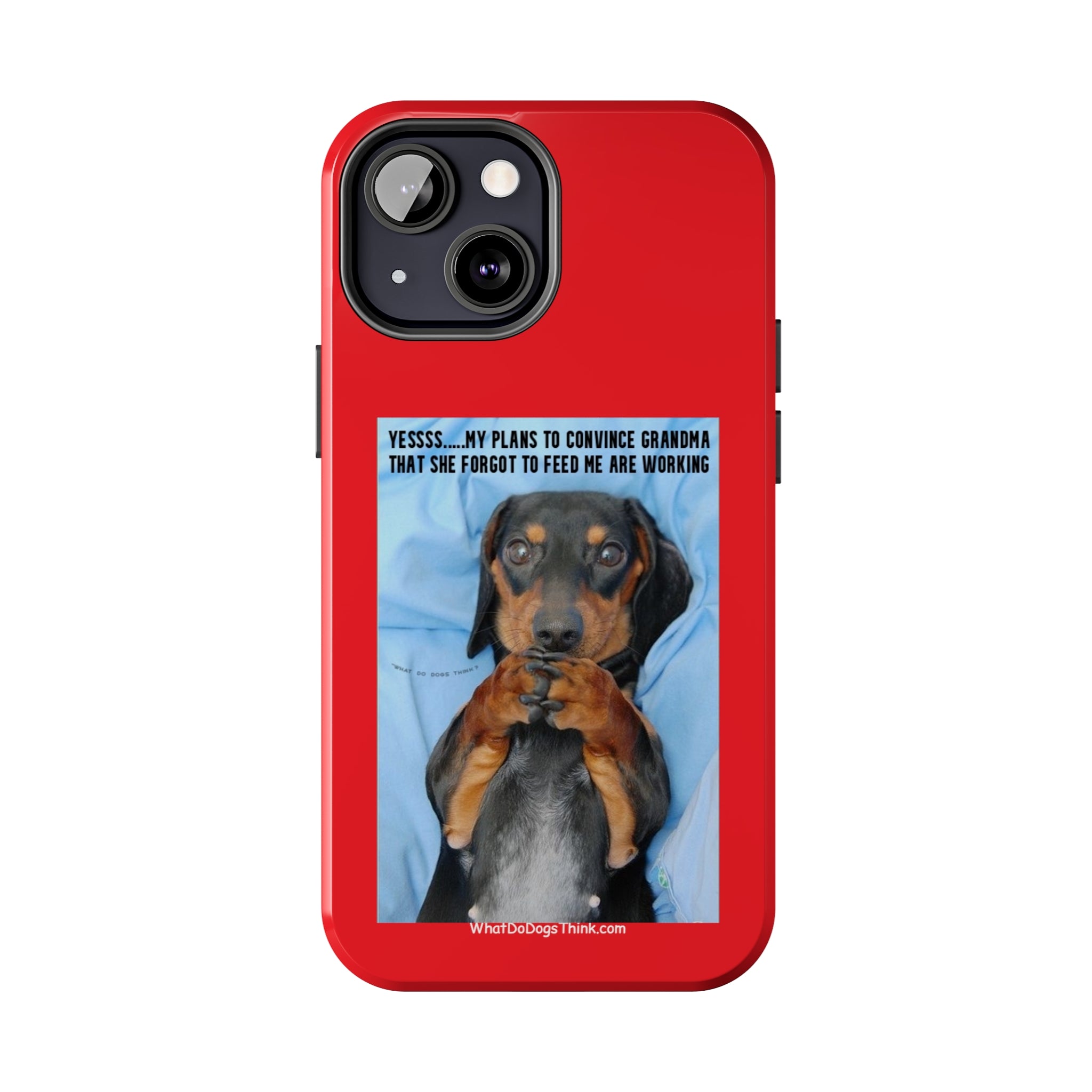 Grandma Red Tough Phone Cases