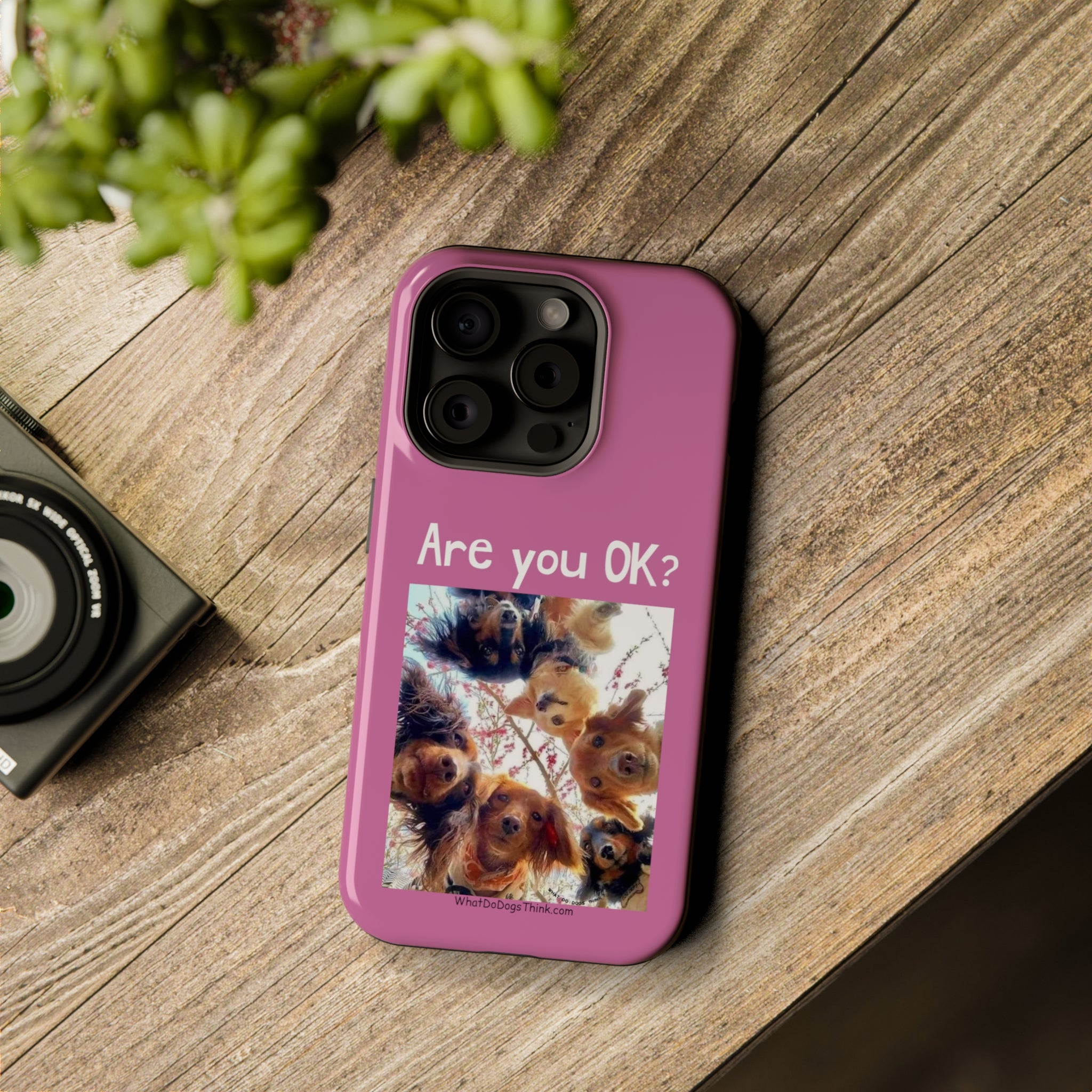 Are you OK? Pink Mag Safe Tough Cases