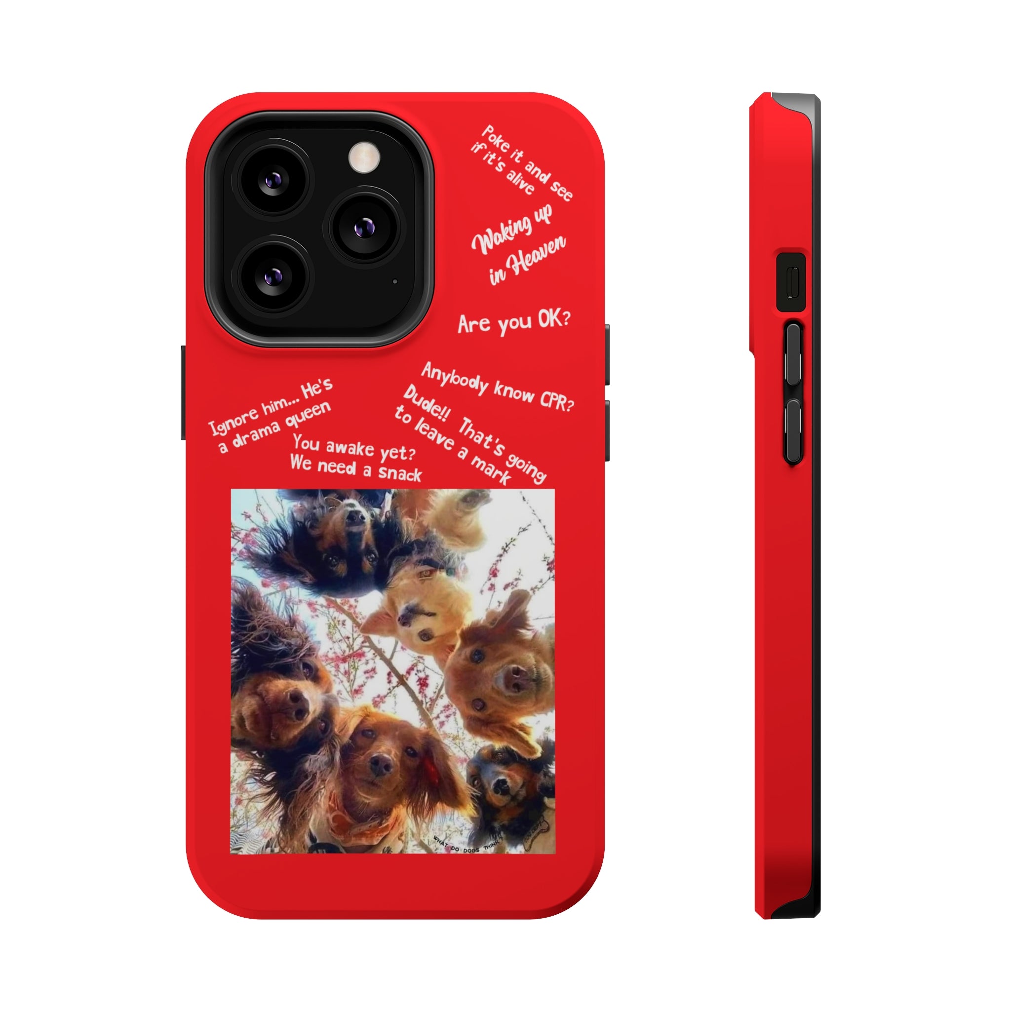 Bug Helper Compilation Red MagSafe Tough Cases