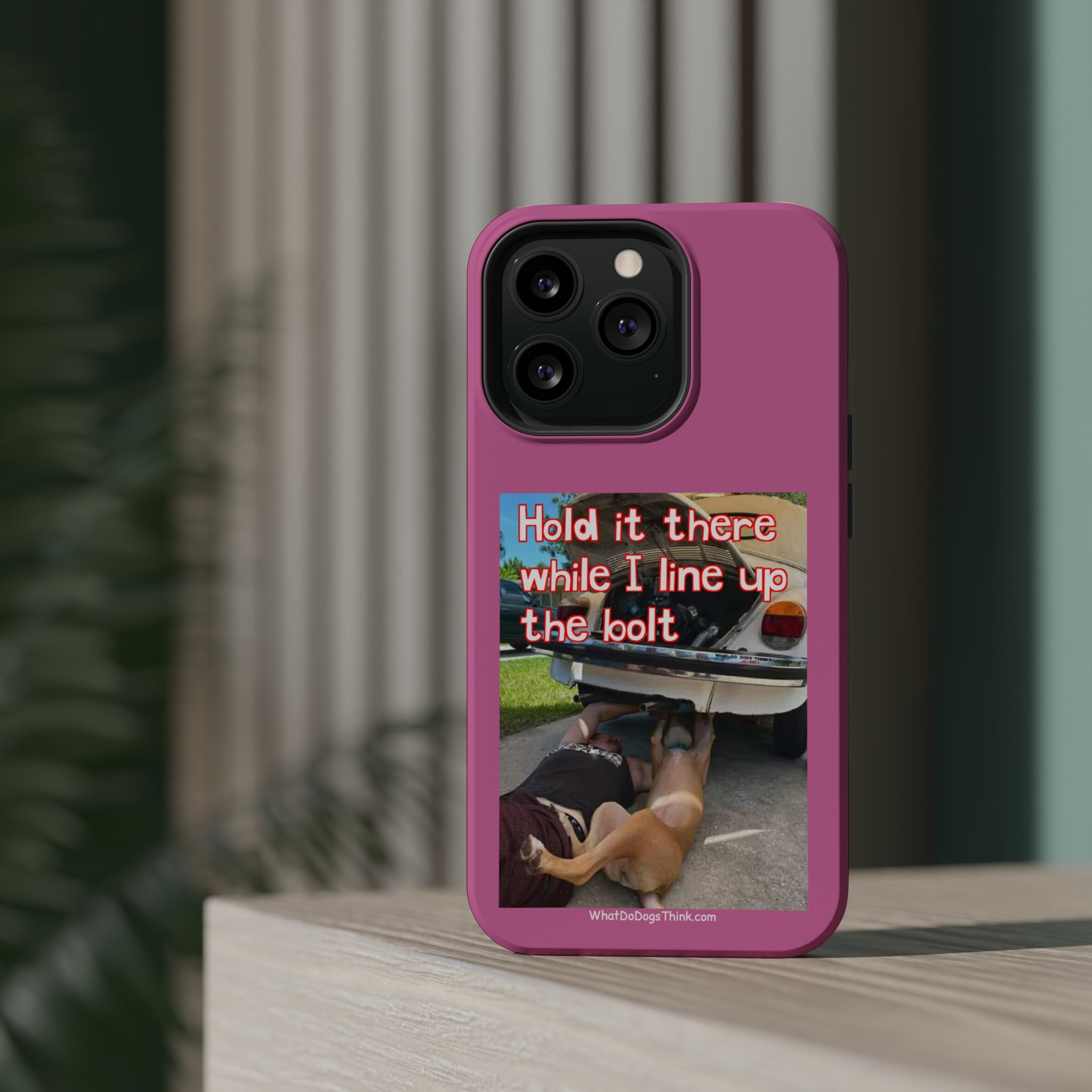 Hold It Pink MagSafe Tough Cases