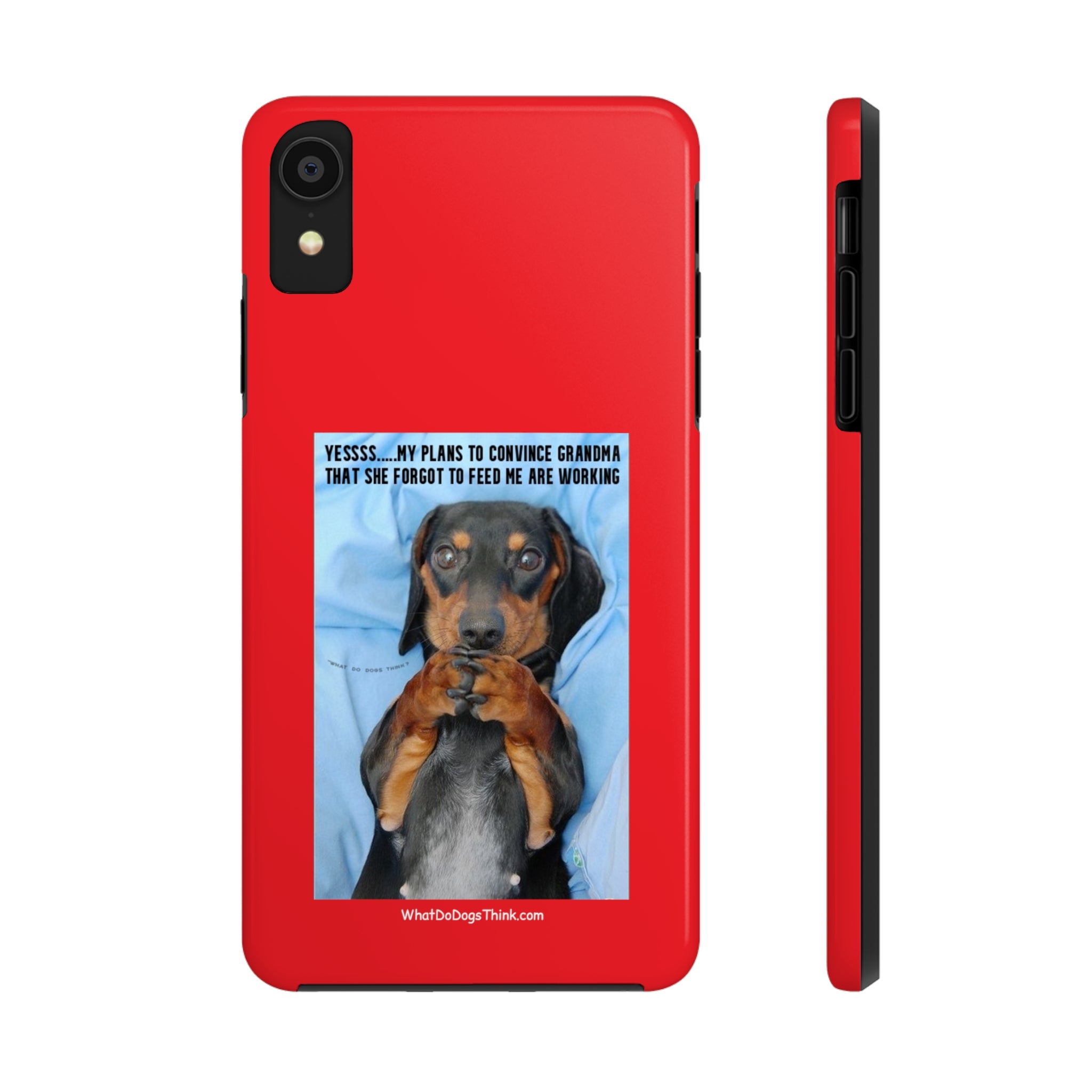Grandma Red Tough Phone Cases