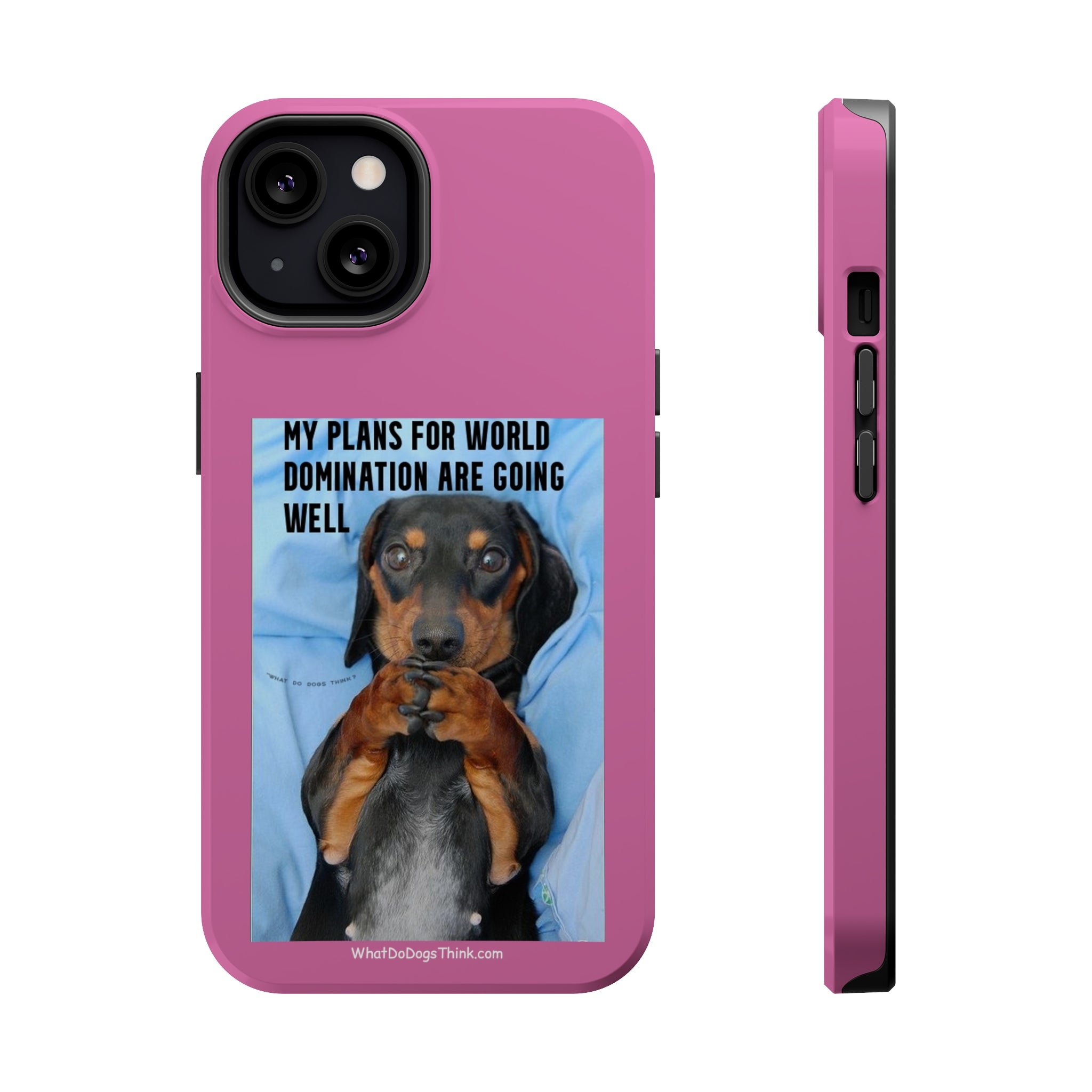 World Domination Pink MagSafe Tough Cases