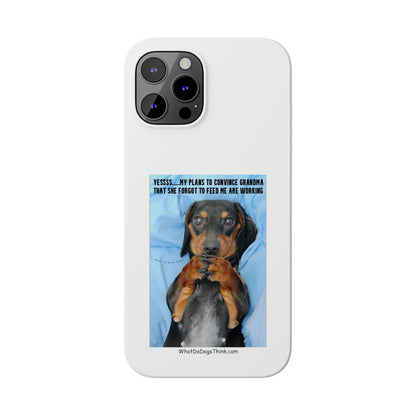 Grandma     White Slim Phone Cases