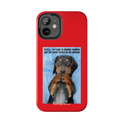 Grandma    Red Tough Phone Cases