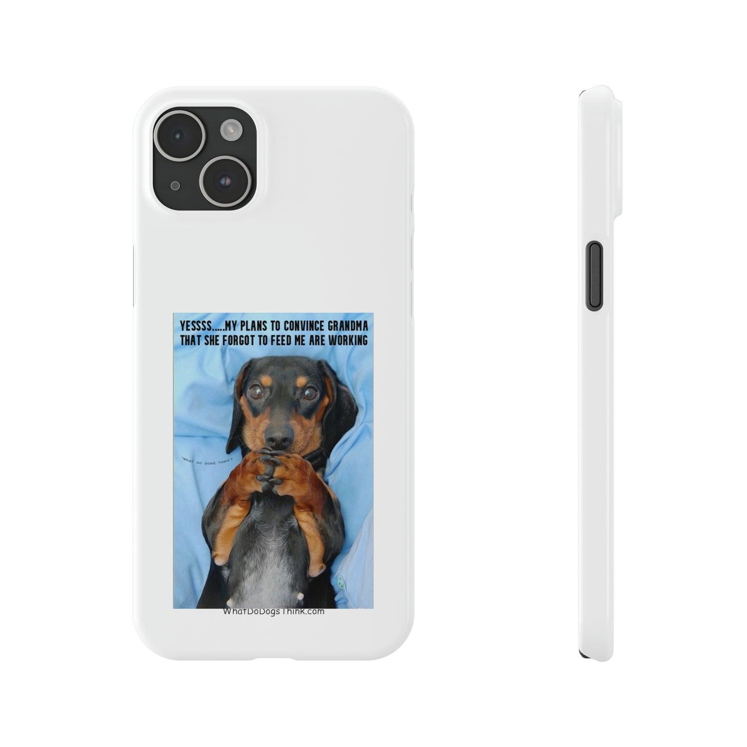 Grandma     White Slim Phone Cases