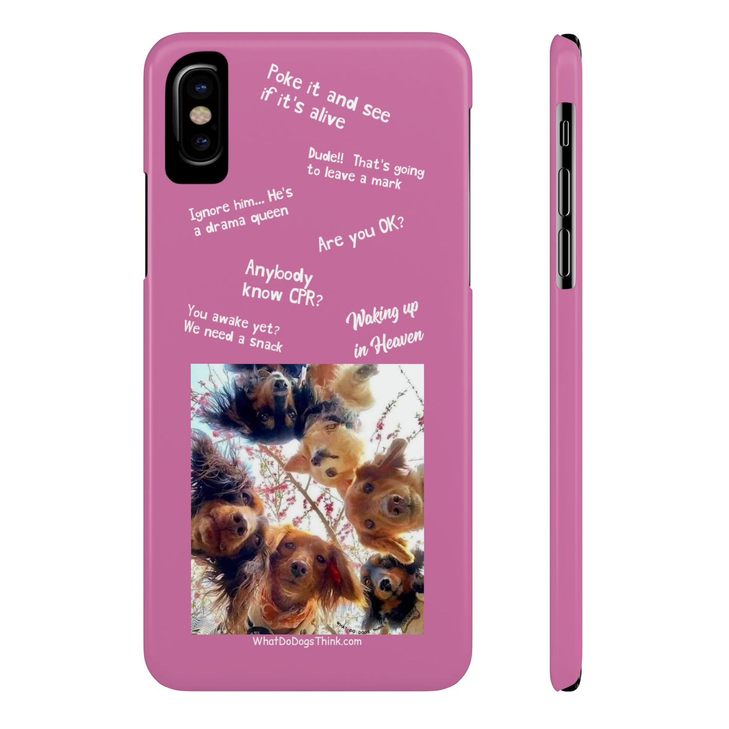 Are You OK?  Compilation    Pink Slim Phone Cases