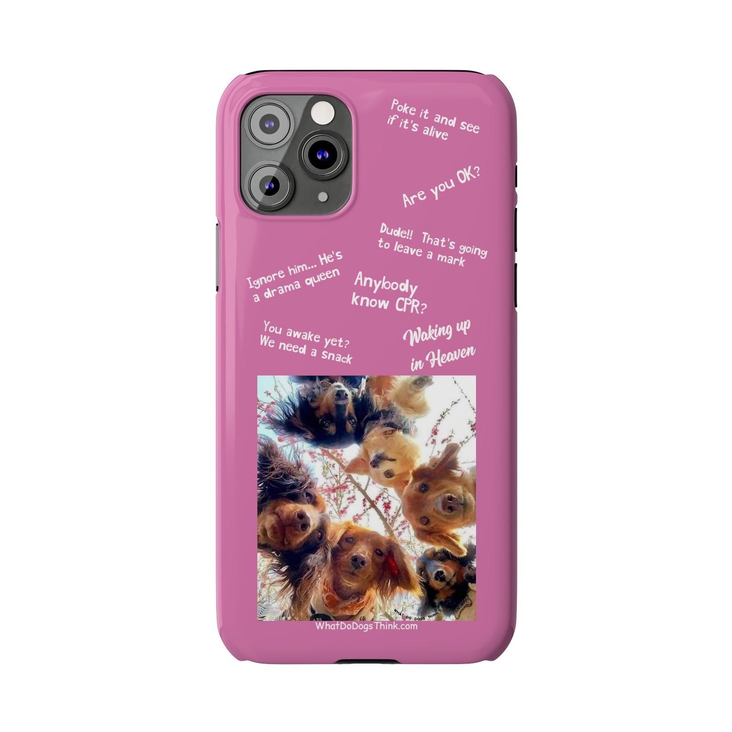 Are You OK?  Compilation    Pink Slim Phone Cases