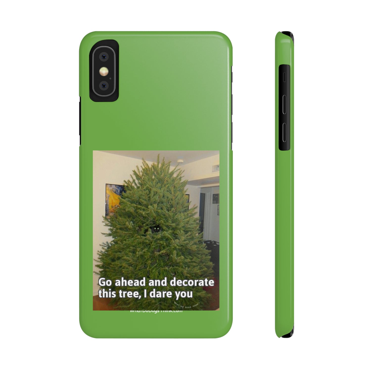 I Dare You      Green Slim Phone Case