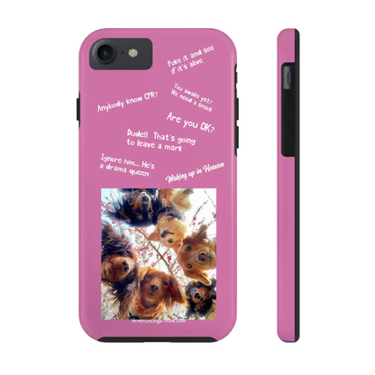 Are you OK? Compilation  Pink Tough Phone Cases