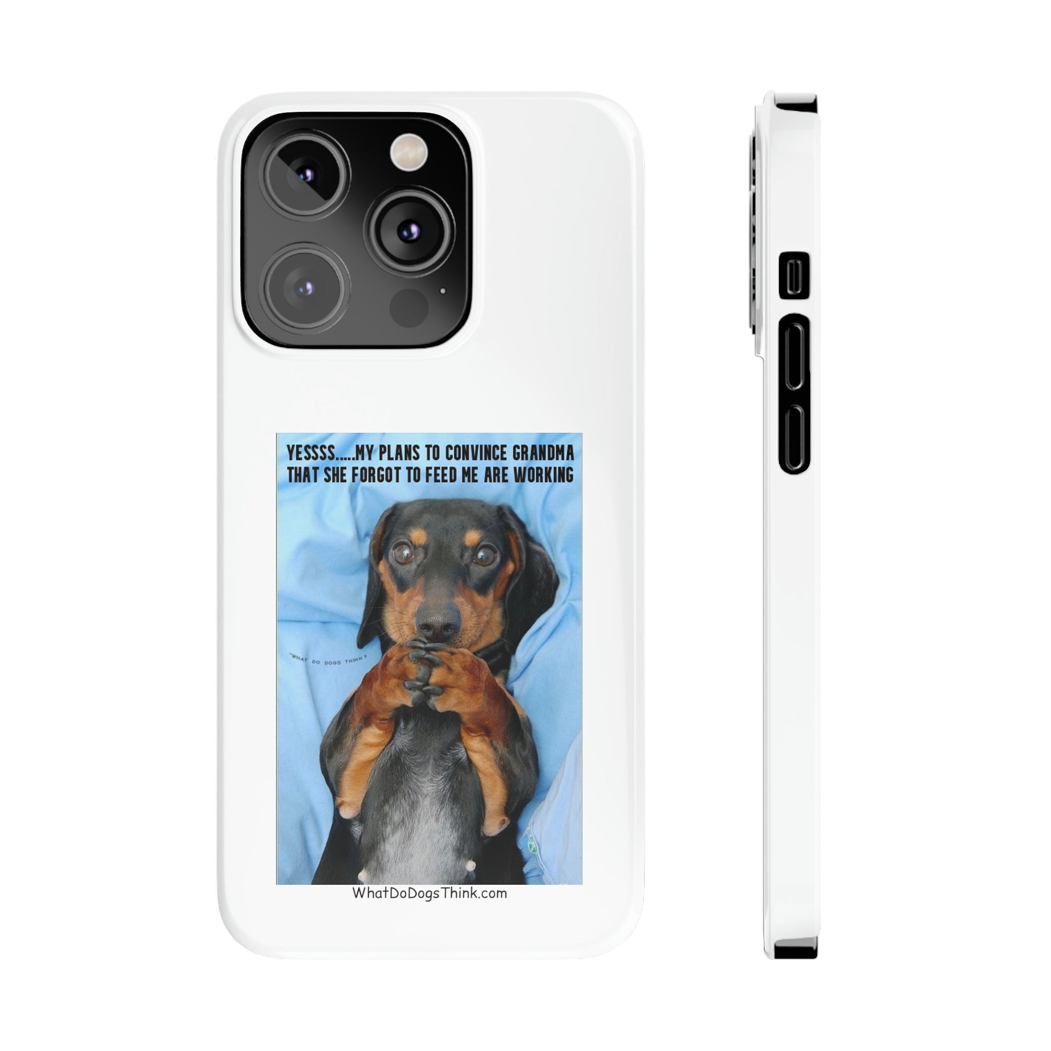 Grandma     White Slim Phone Cases