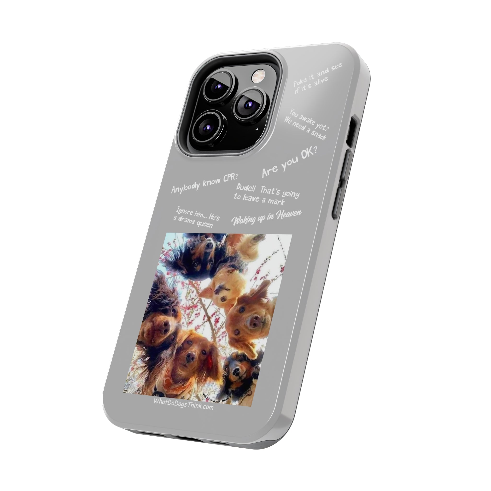 Are you OK? Compilation  Grey Tough Phone Cases